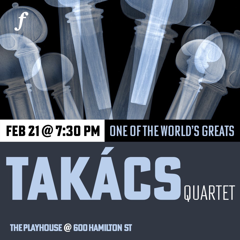 Friends of Chamber Music Presents Takács Quartet