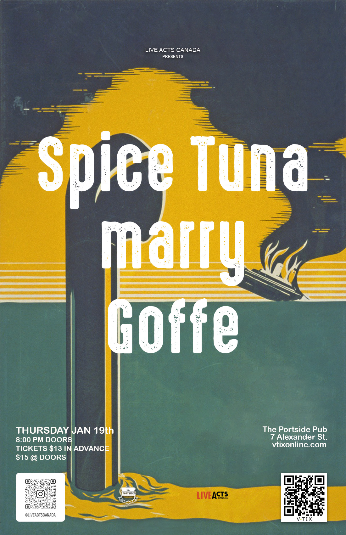 Spice Tuna With Special Guests marry and Goffe