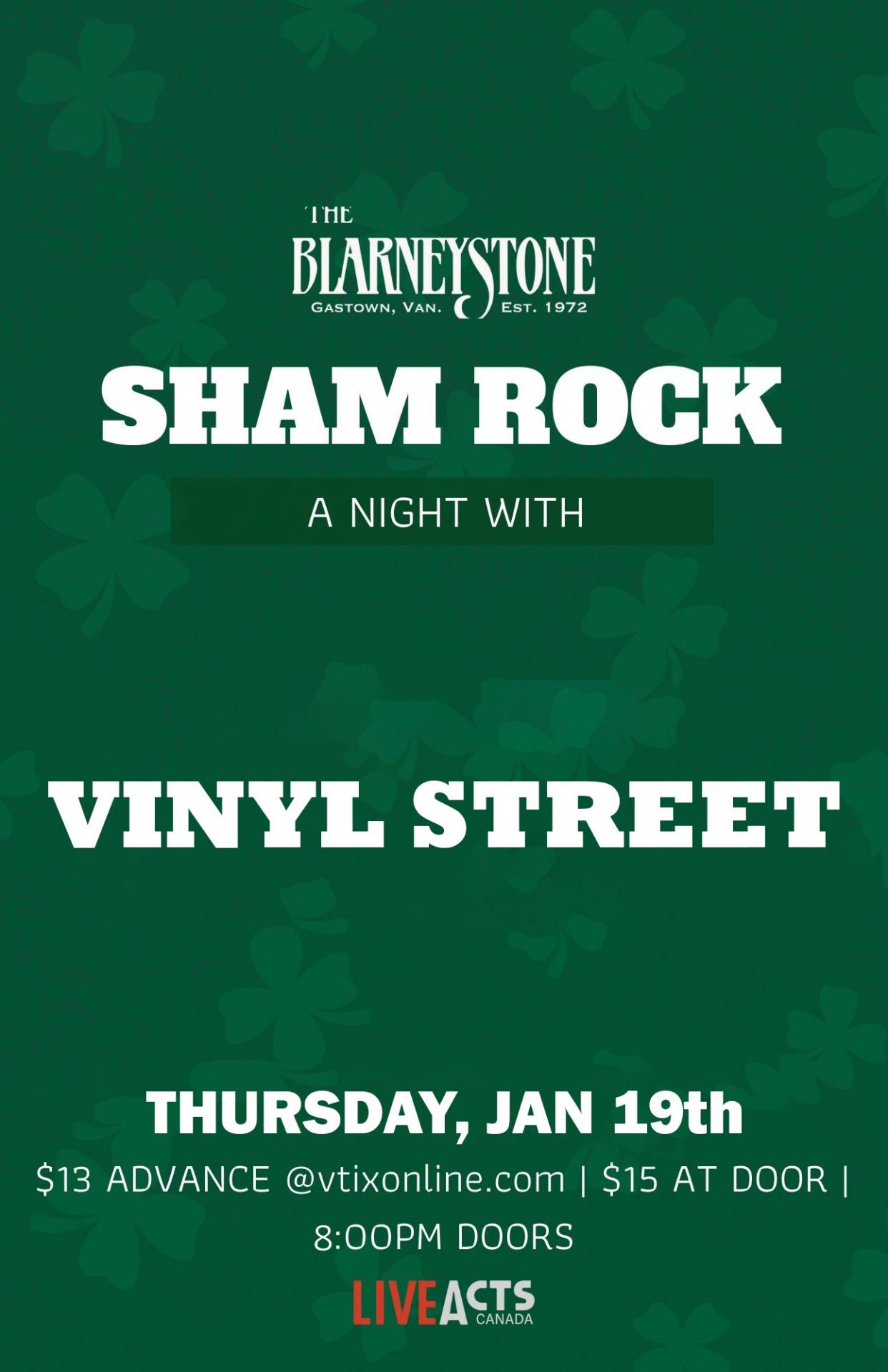 Blarney Stone Presents - A Night With Vinyl Street