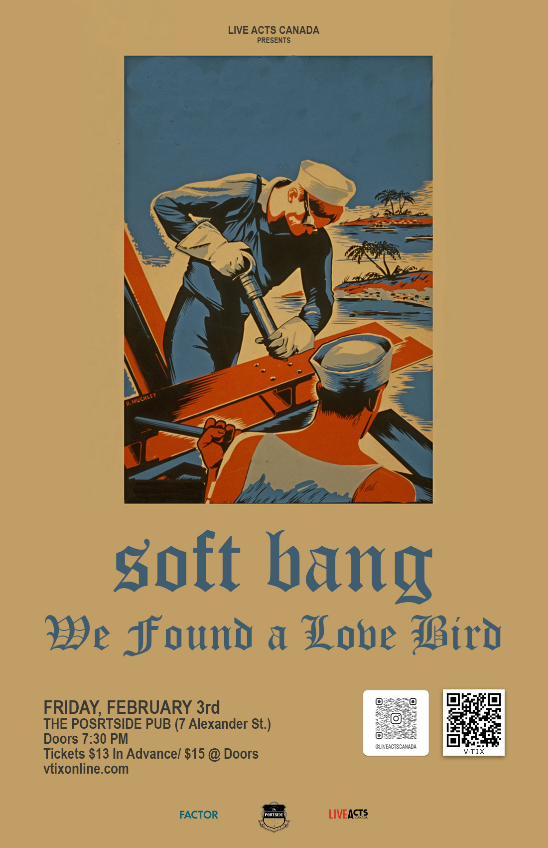 soft bang with Special Guest We Found a Love Bird