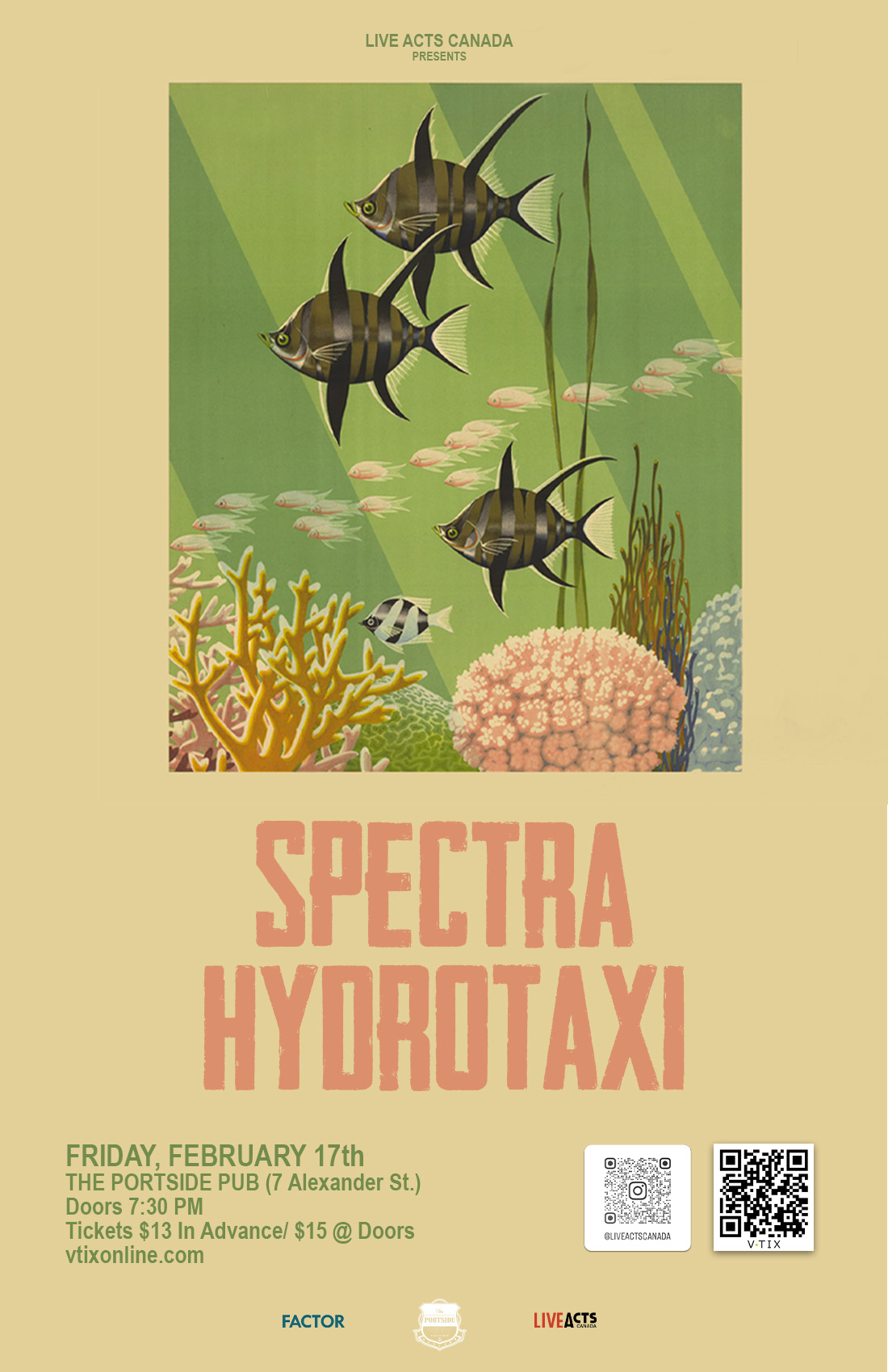 Spectra With Special Guest Hydrotaxi