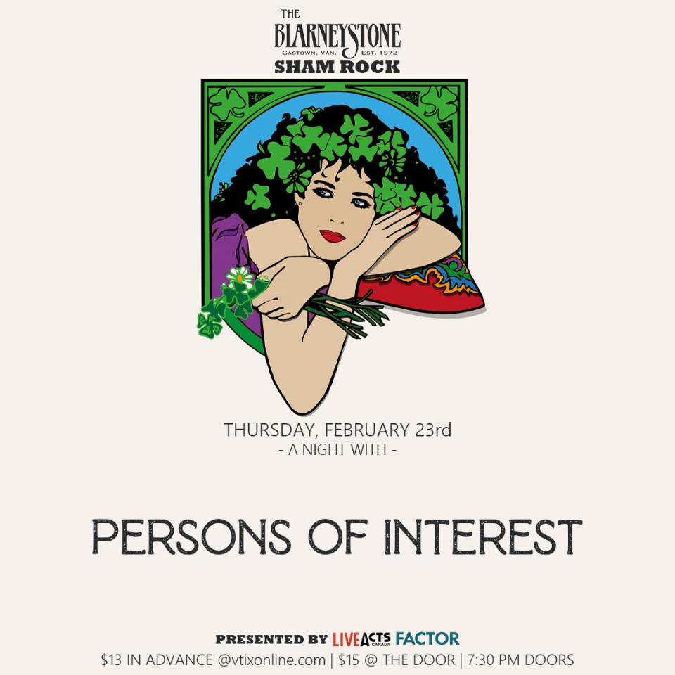 Blarney Stone Presents - Persons Of Interest