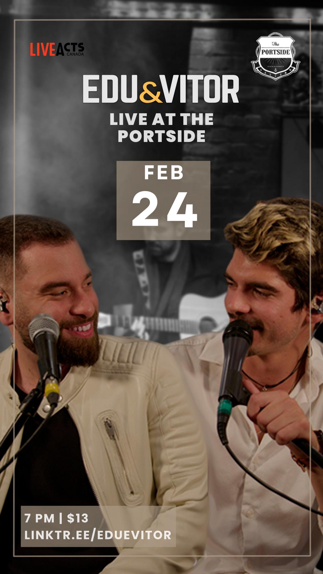 Edu & Vitor Live at the Portside