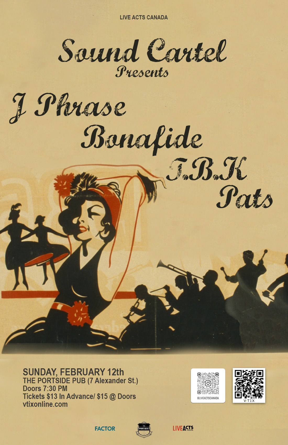 Sound Cartel with Special Guests J Phrase, Bonafide, TBK, and Pats