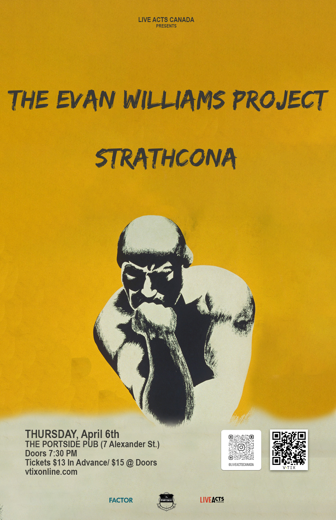 The Evan Williams Project with Special Guests Strathcona and Little Fix