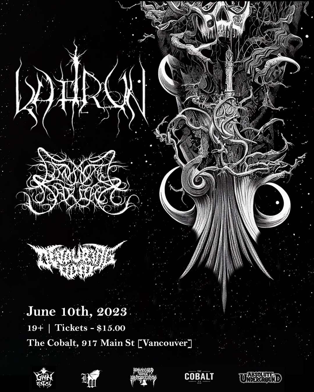 Underground Black Metal Night - Kafirun, Akyros Expanse, & Devouring Void