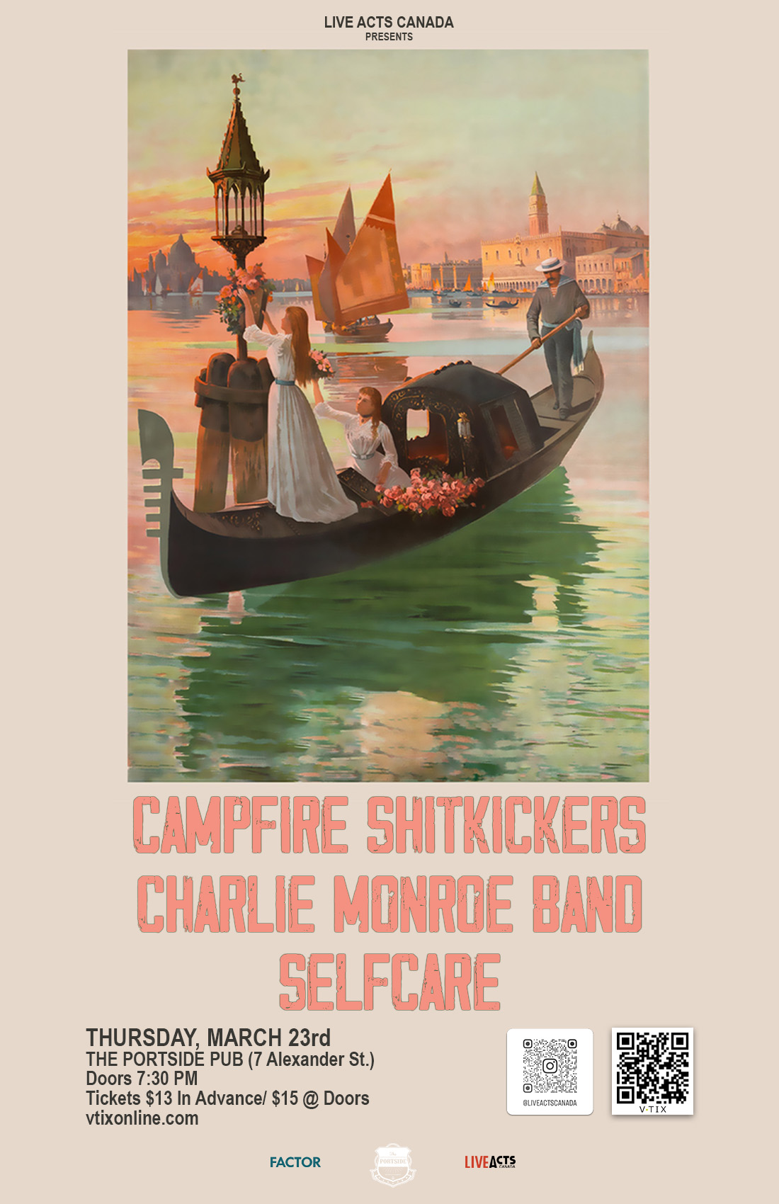 Campfire Shitkickers with Charlie Monroe Band and Selfcare