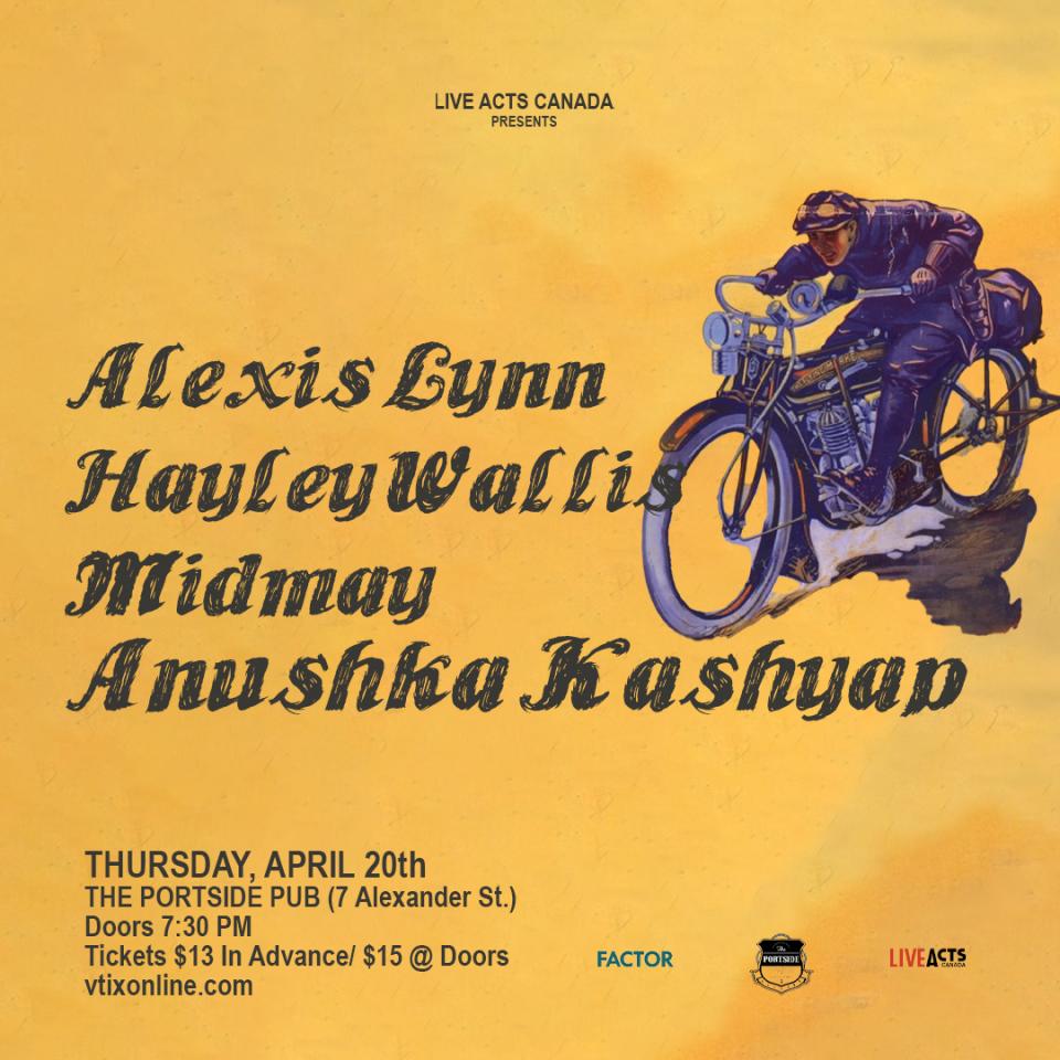 Alexis Lynn with Special Guests Hayley Wallis and Midmay