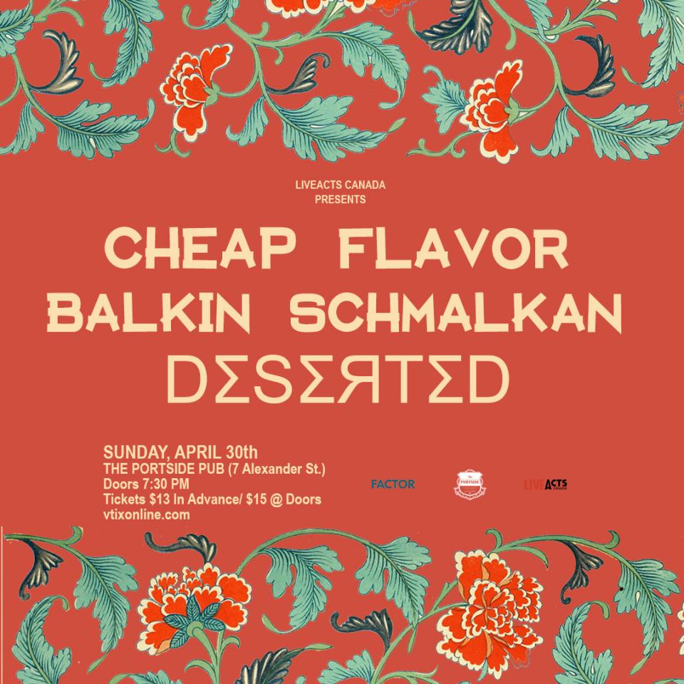 Cheap Flavor With Special Guests, Balkin Brass, and DΣƧΣЯƬΣD