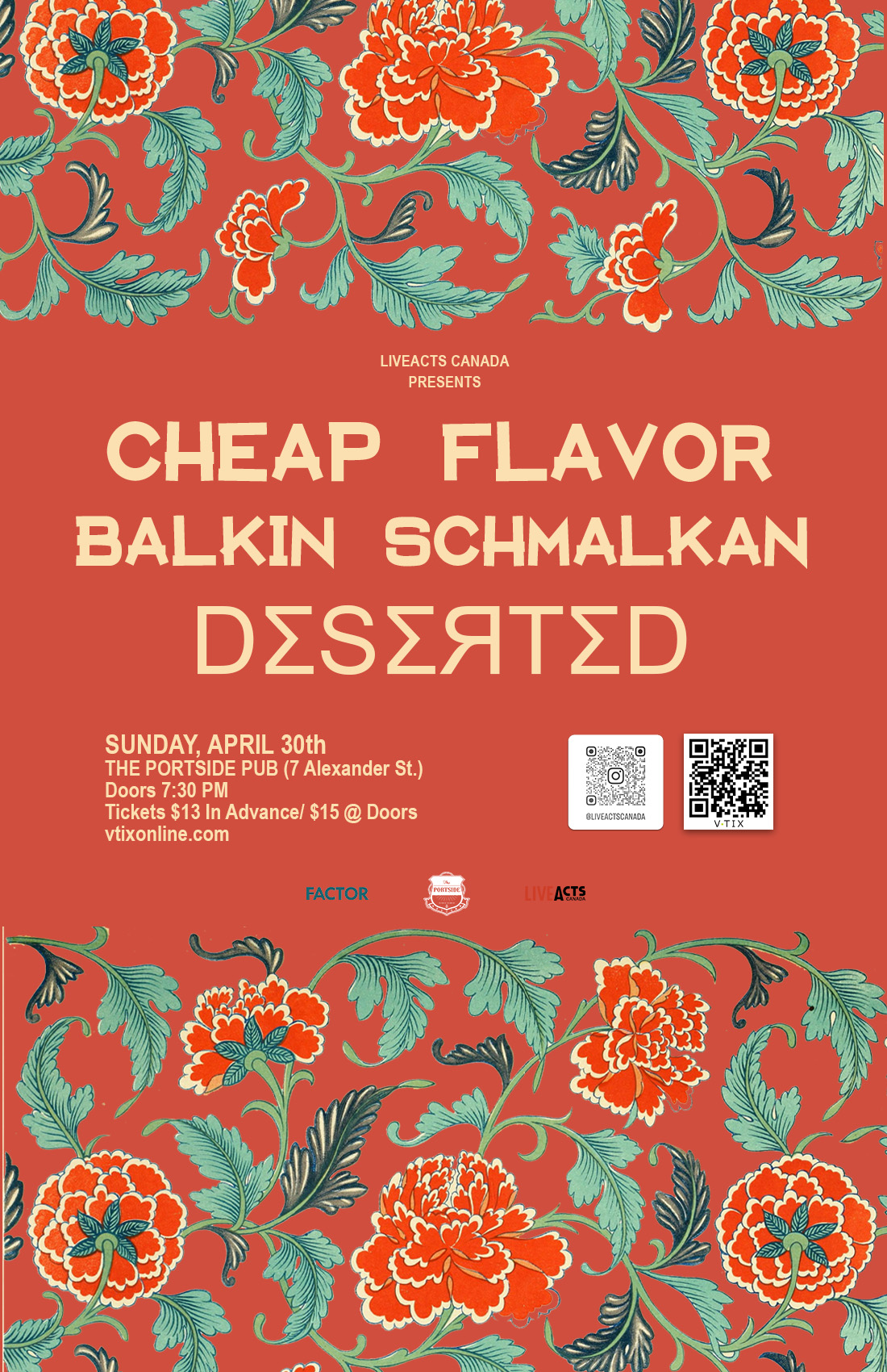Cheap Flavor With Special Guests, Balkin Schmalkan, and DΣƧΣЯƬΣD