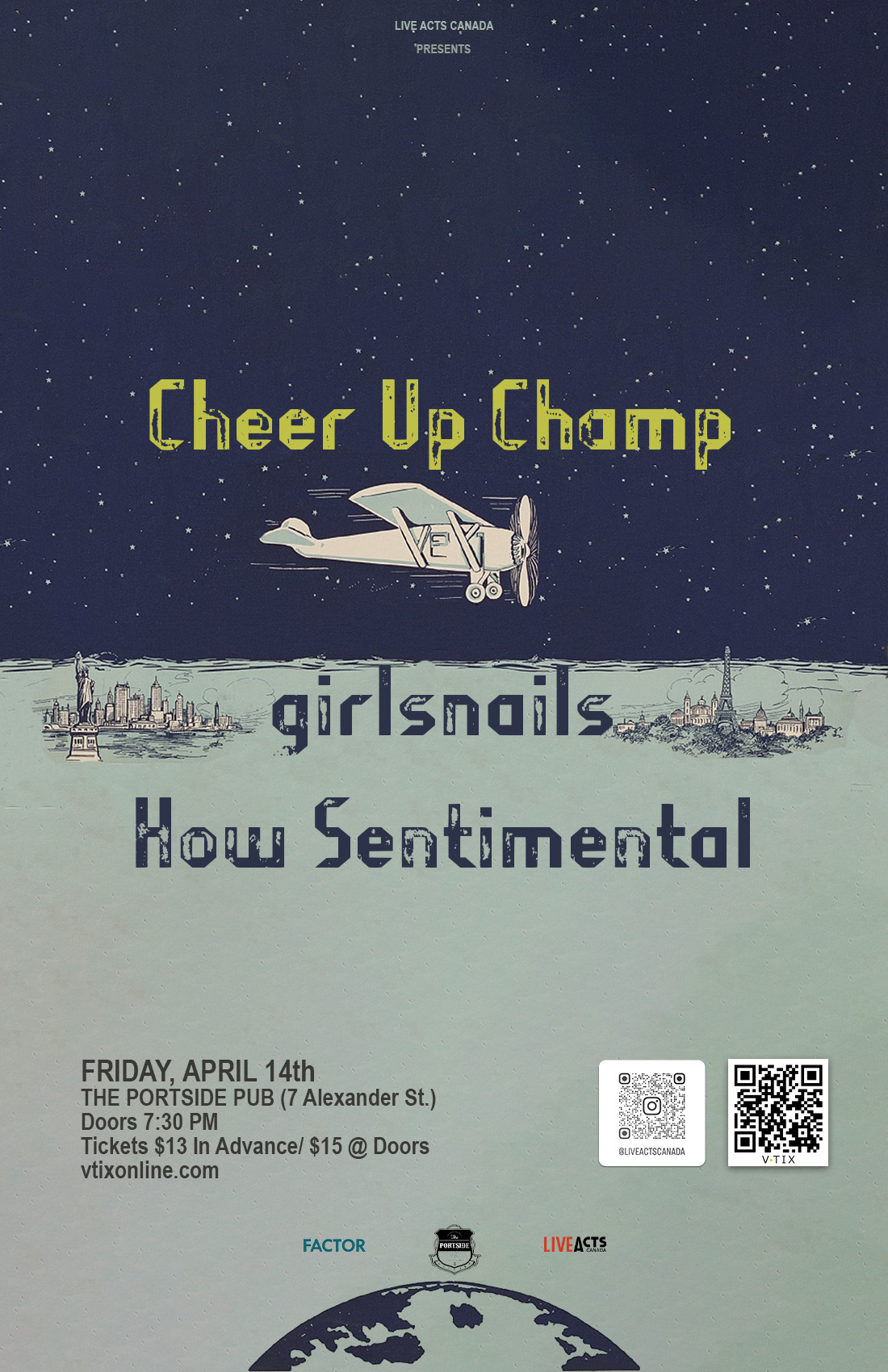 Cheer Up Champ with Special Guests girlsnails and How Sentimental
