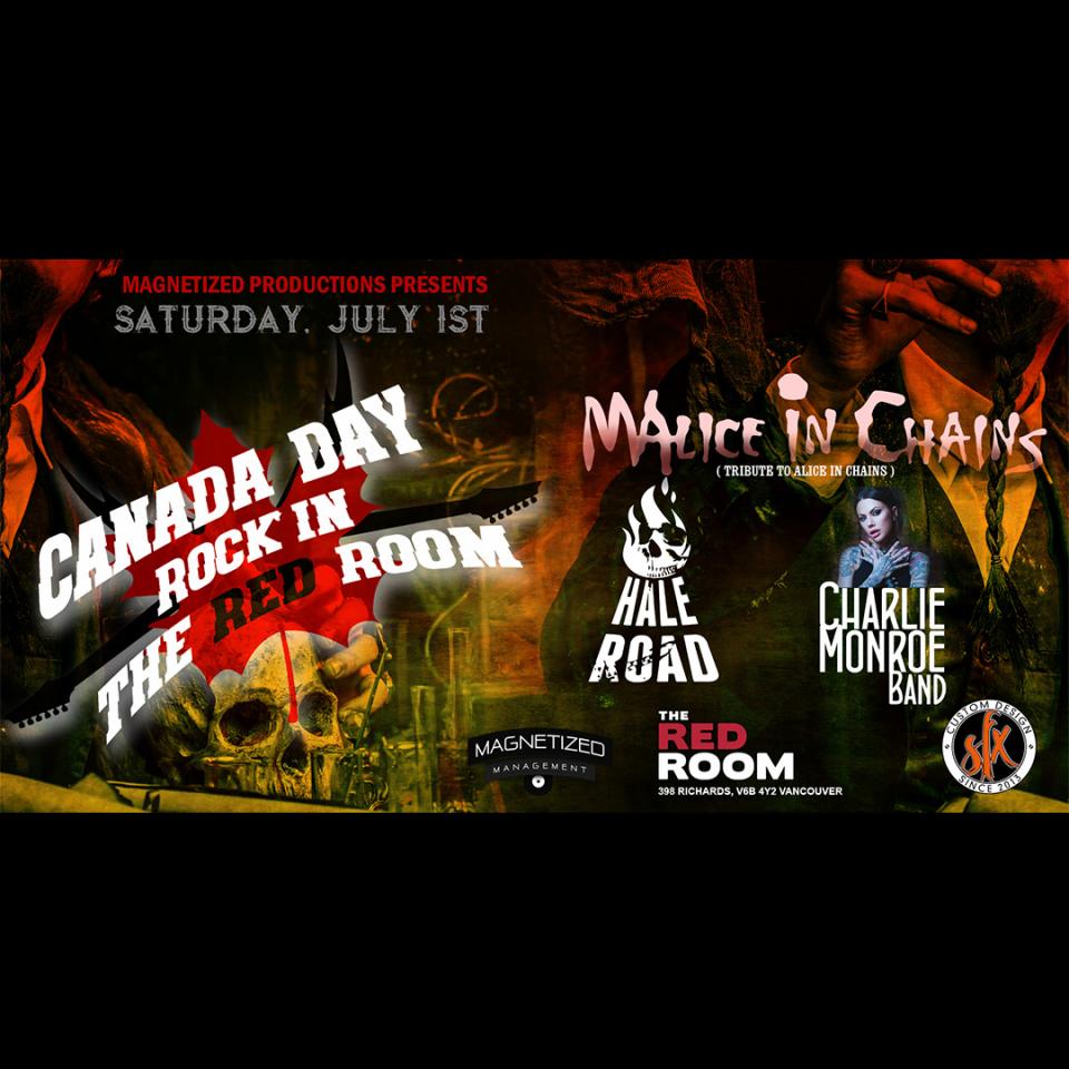 CANADA DAY ROCK'IN THE RED ROOM