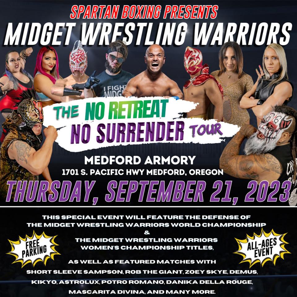 THE NO RETREAT, NO SURRENDER TOUR