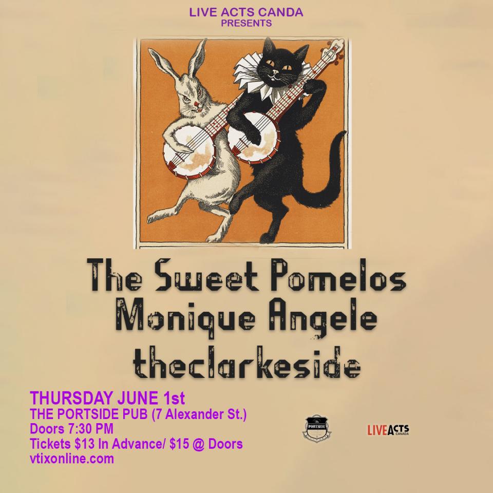The Sweet Pomelos with Special Guests Monique Angele and theclarkeside