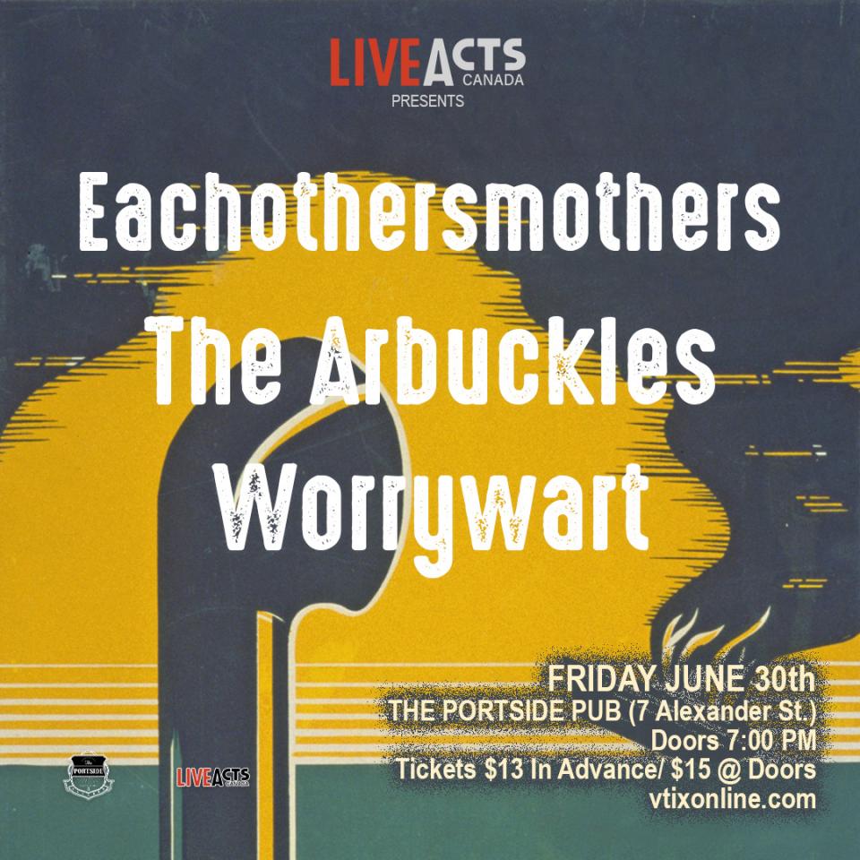 eachothersmothers with Special Guests Ramen Fog and AHRF