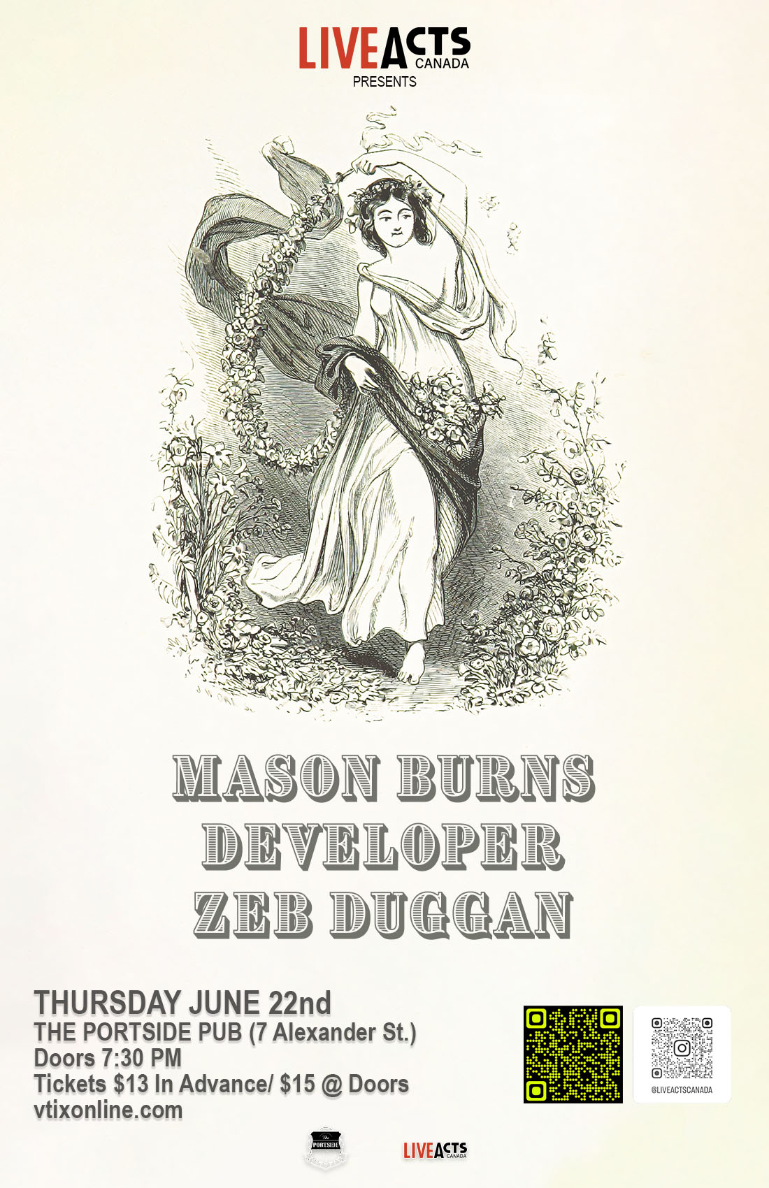 Mason Burns with Special Guests Developer and Zeb Duggan