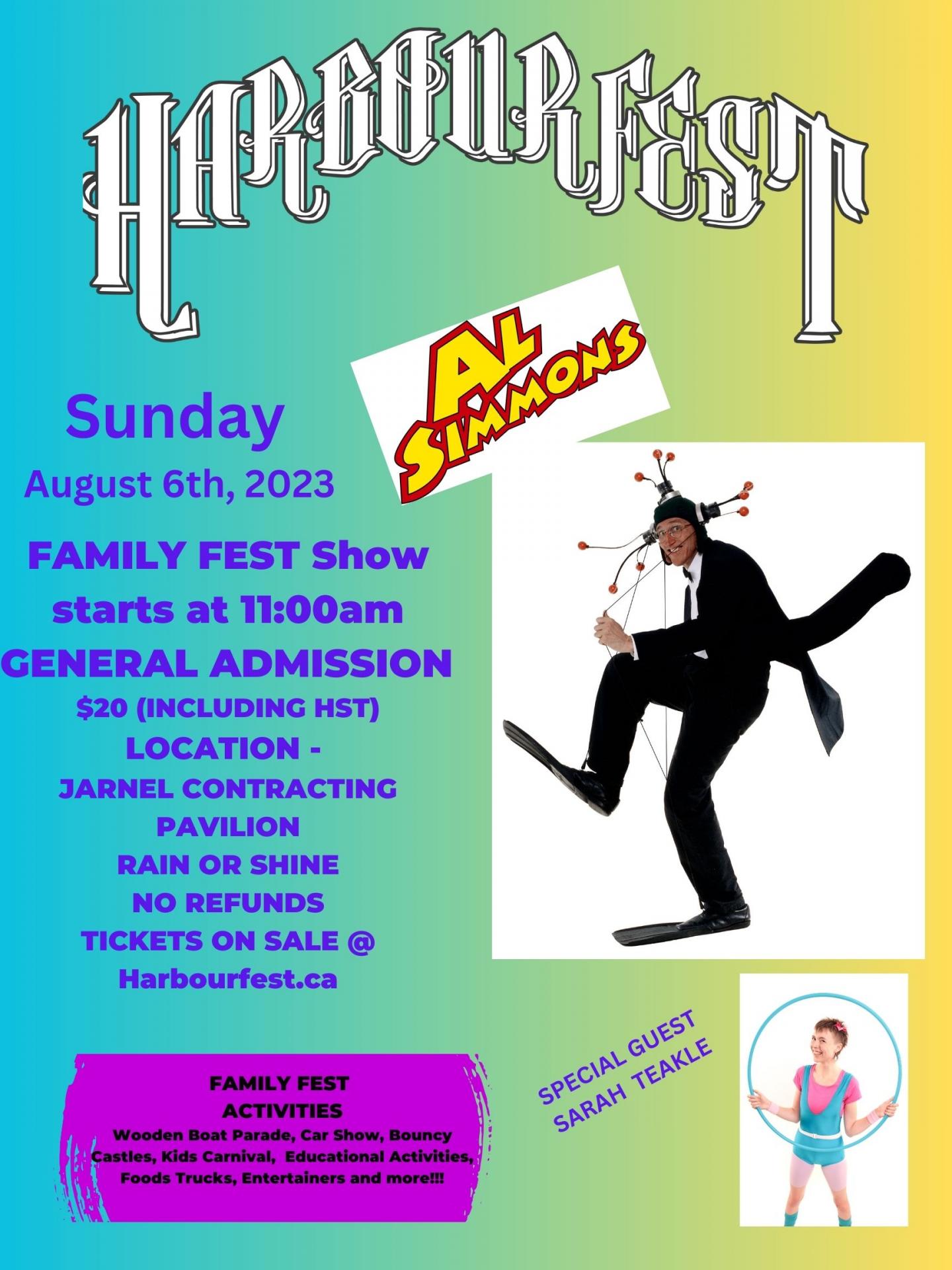 Harbourfest - Sunday Family Fest Show