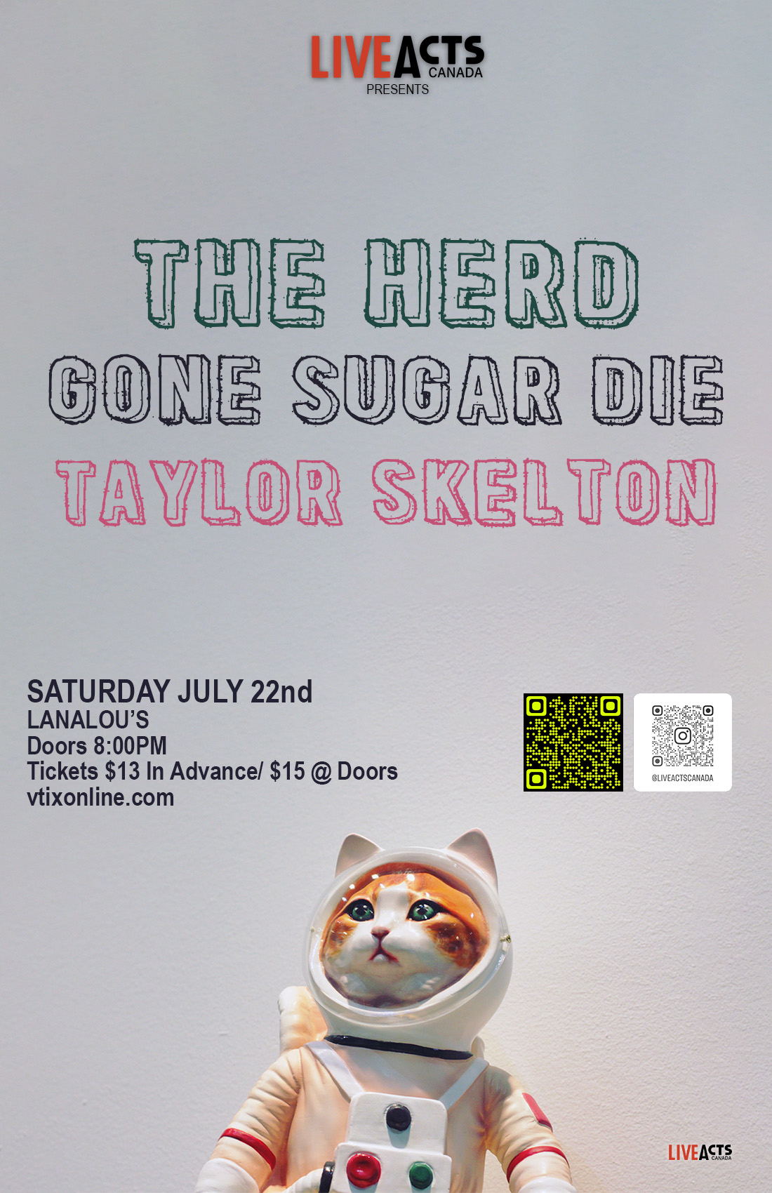 The Herd with Special Guests Gone Sugar Die and Taylor Skelton