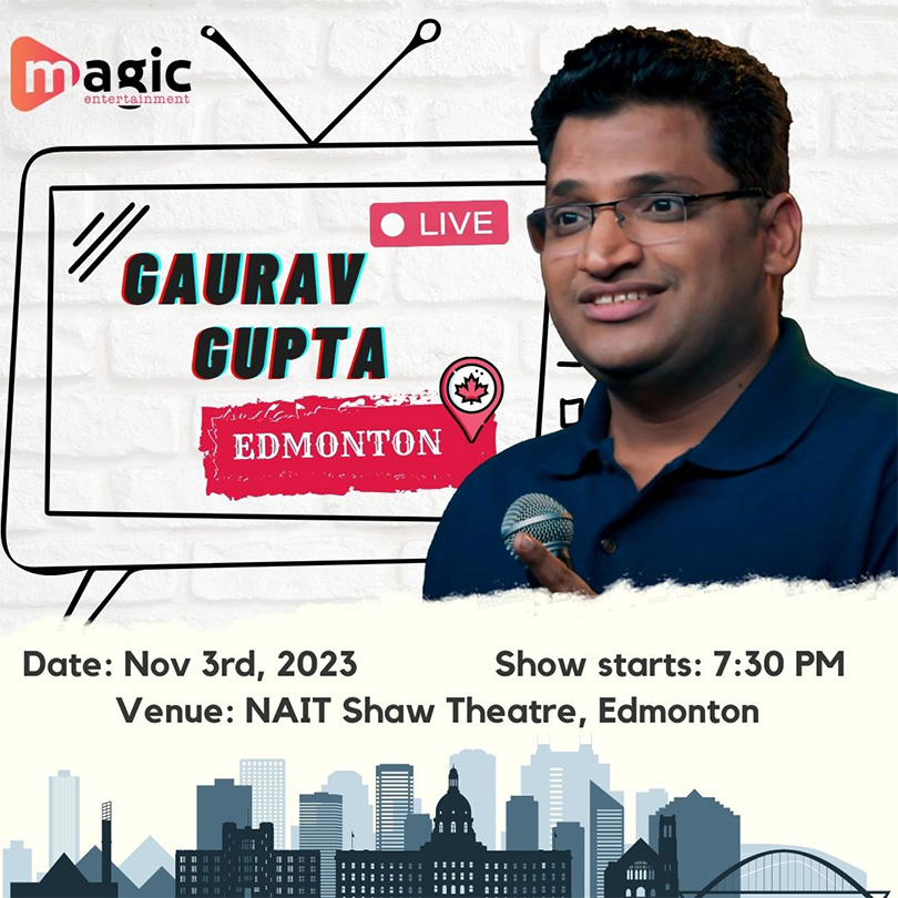 Gaurav Gupta Live In Edmonton