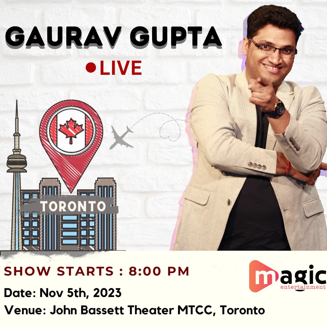 Gaurav Gupta Live In Toronto 