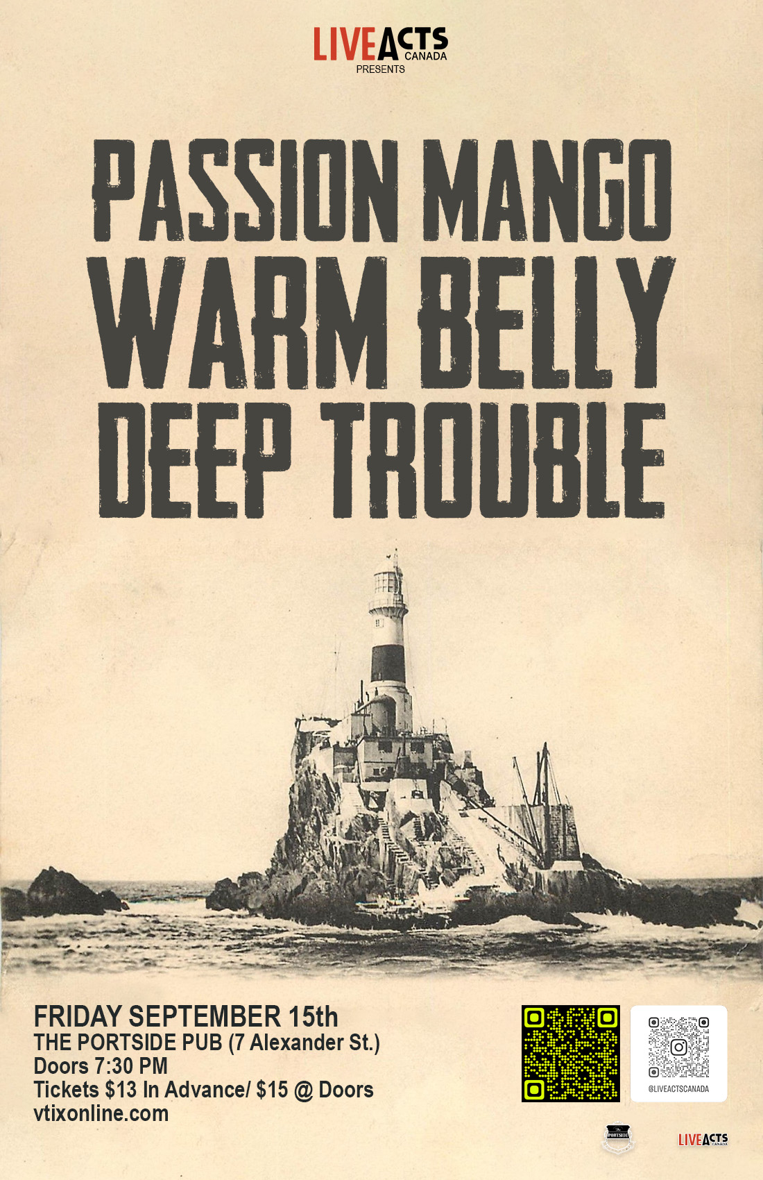 Passion Mango with Special Guests Warm Belly and Deep Trouble