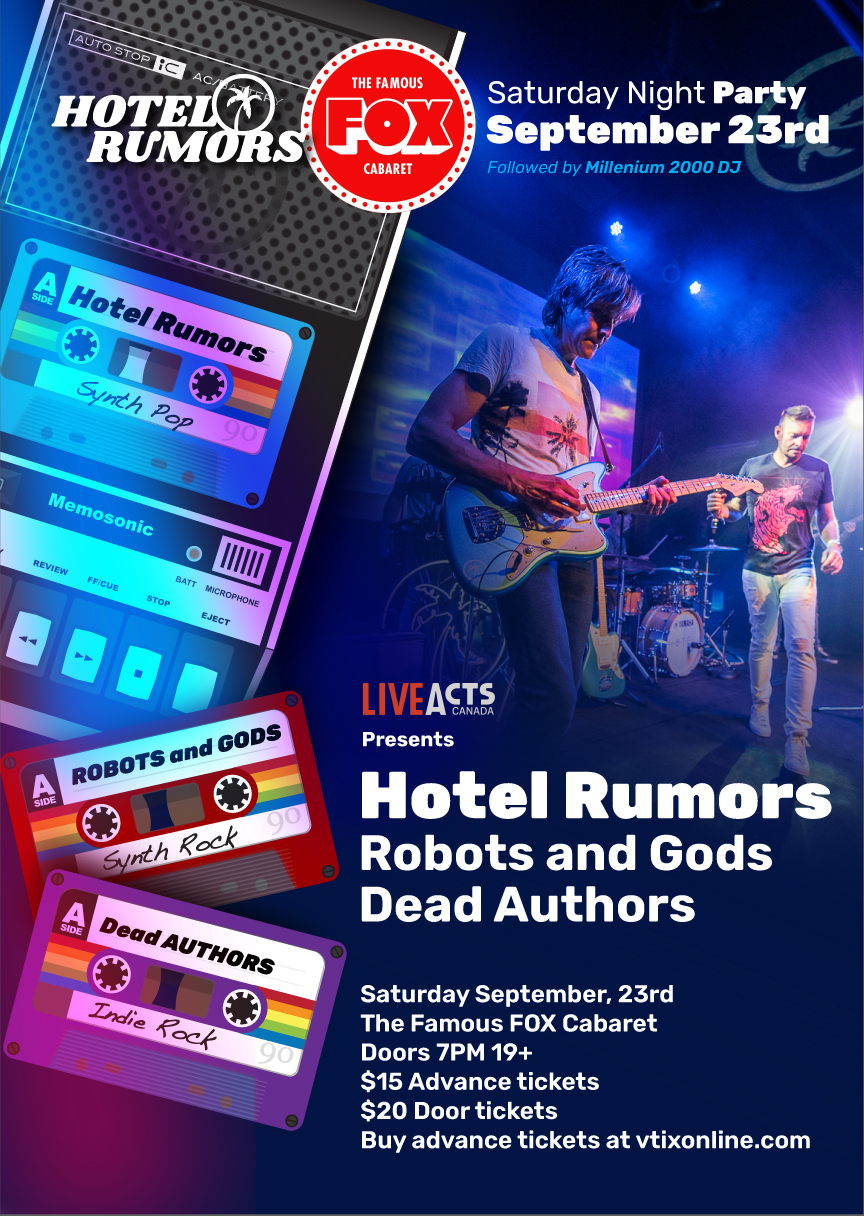 Hotel Rumors with Special Guests Robots And Gods and Dead Authors