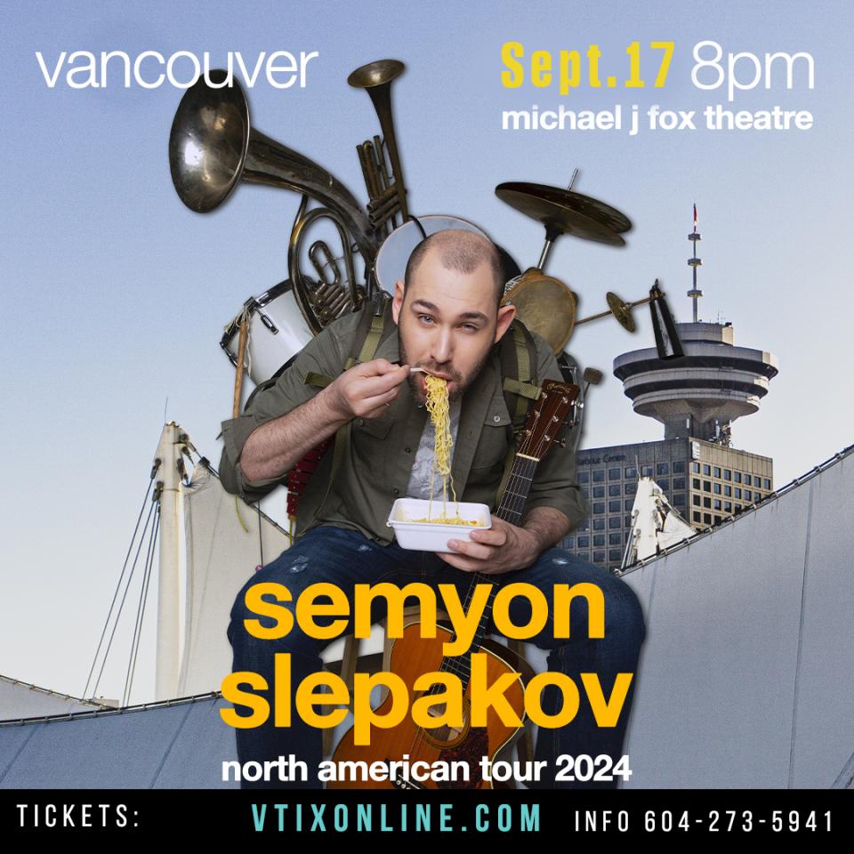 Semyon Slepakov in Vancouver