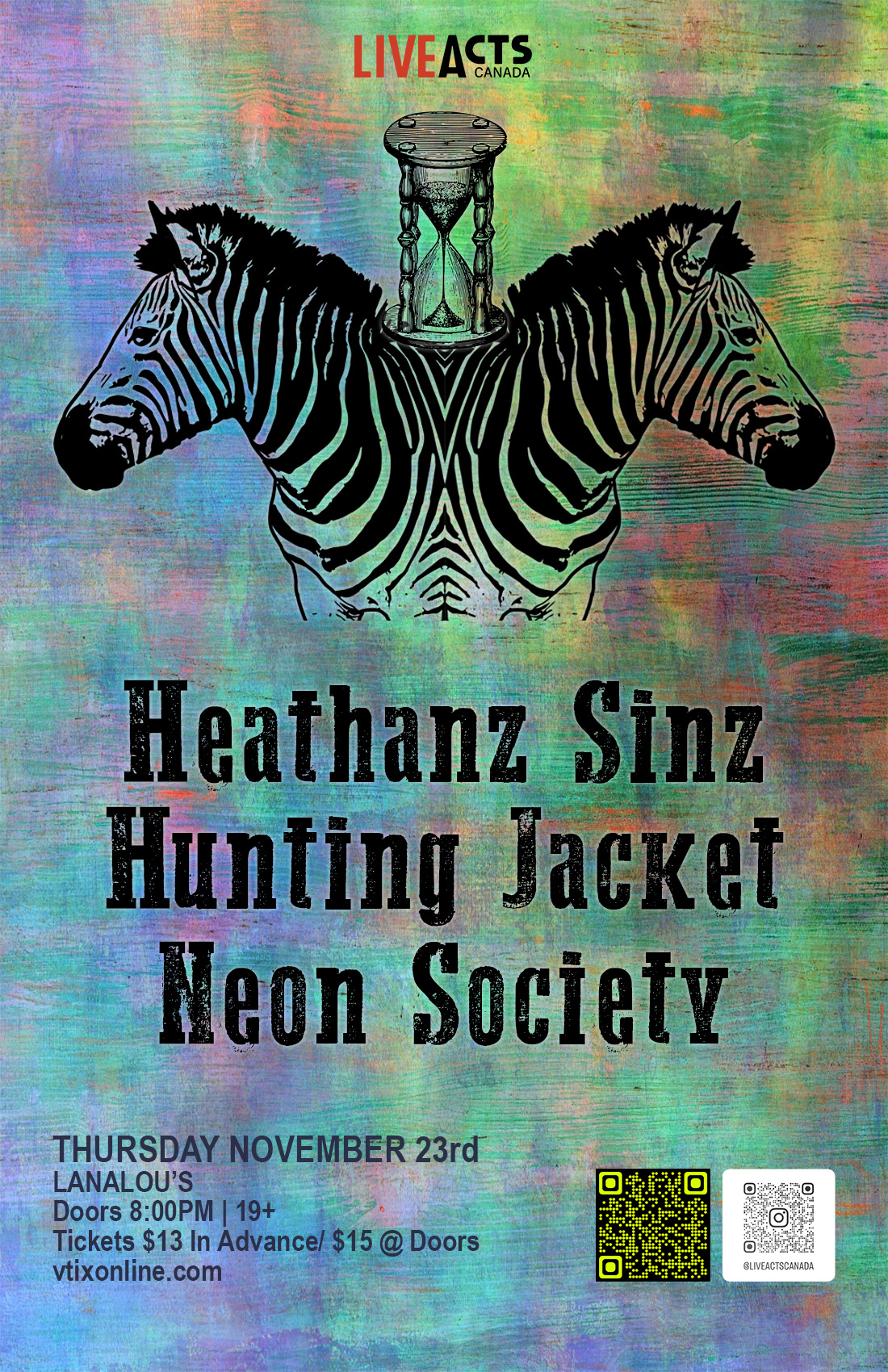Heathanz Sinz with Special Guests Hunting Jacket and Neon Society