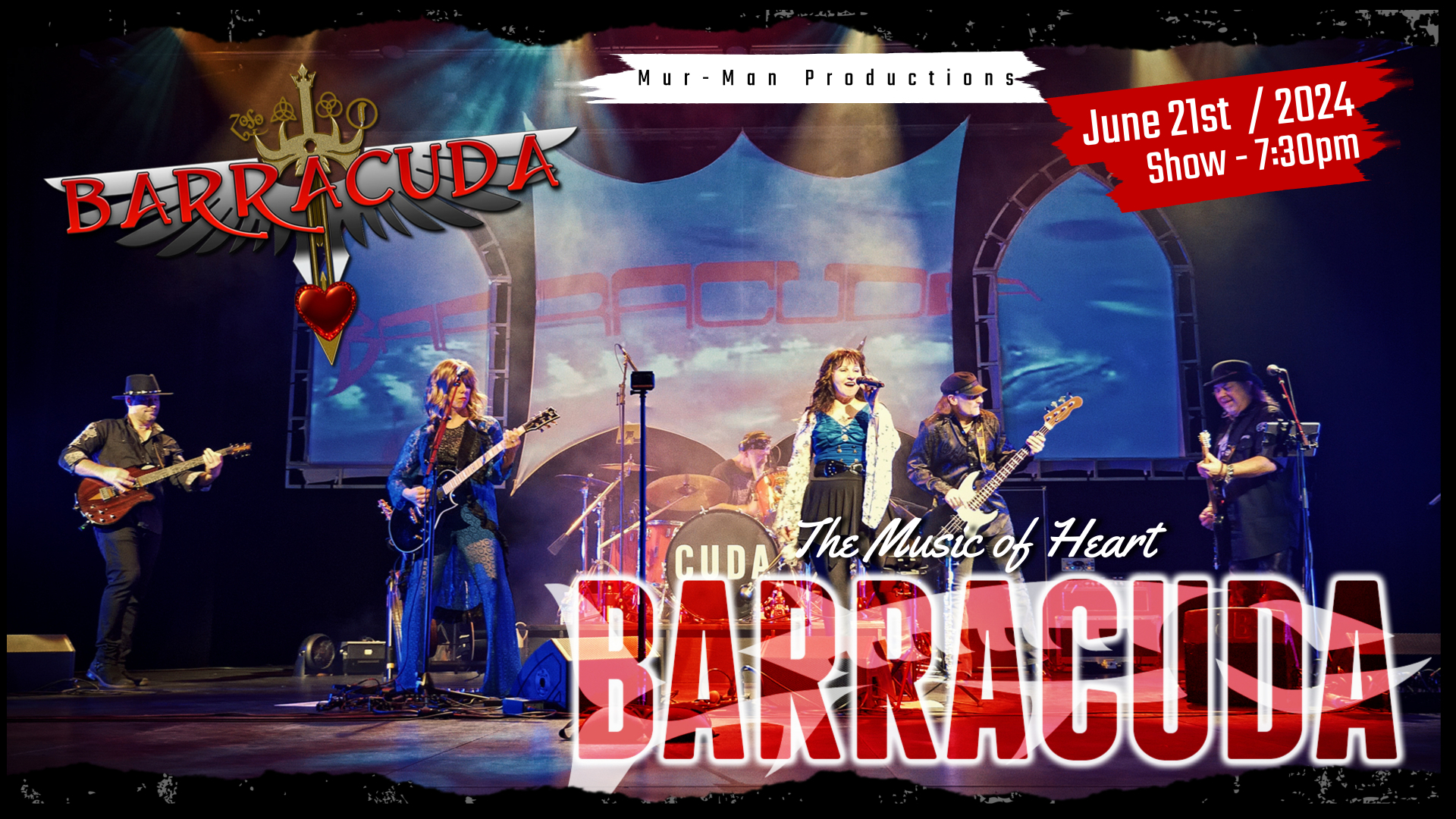Barracuda - Tribute to the band Heart