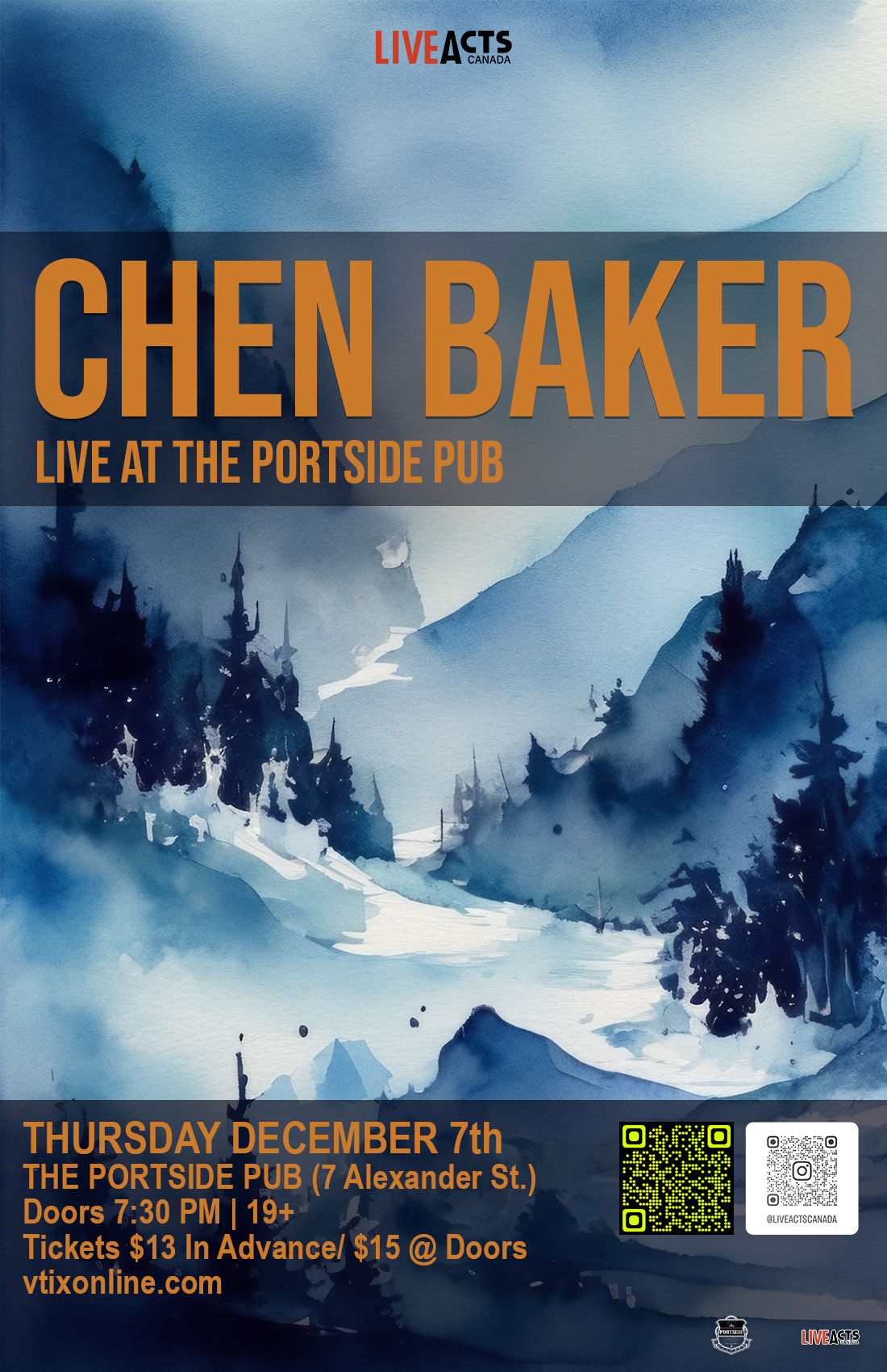 Chen Baker Live at The Portside Pub
