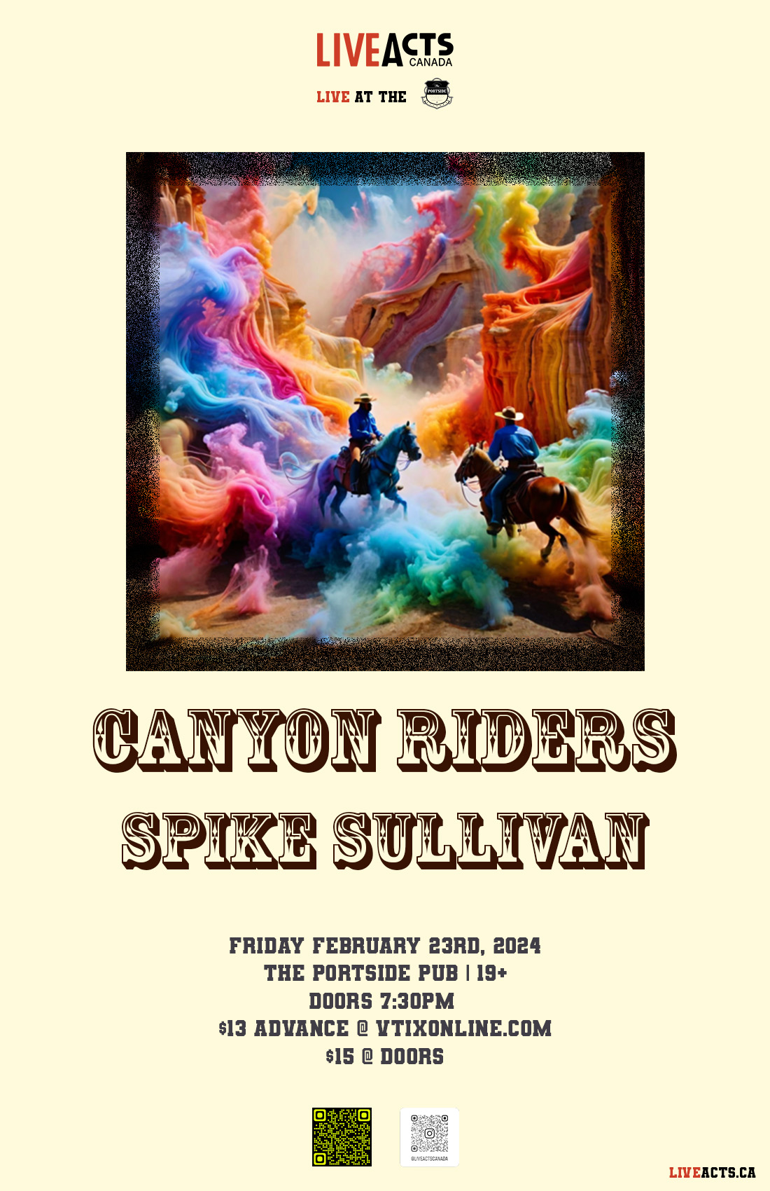 Canyon Riders w/ Spike Sullivan
