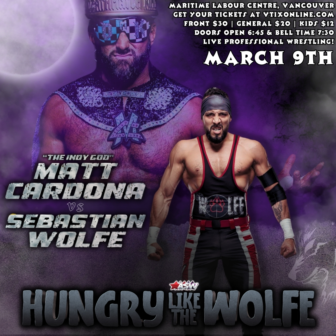 ALL STAR WRESTLING PRESENTS HUNGRY LIKE THE WOLFE