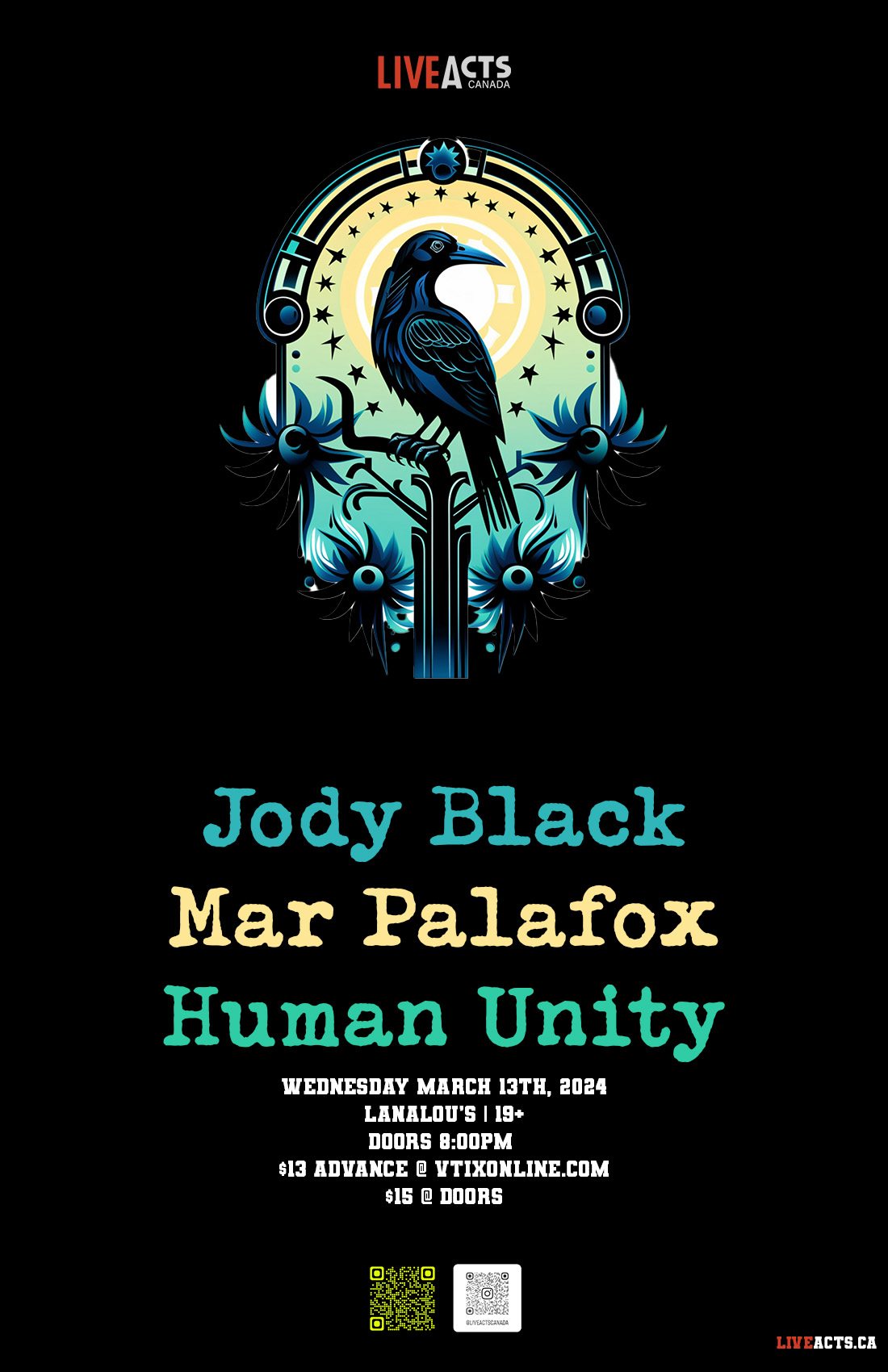 Jody Black w/ Mar Palafox & Human Unity