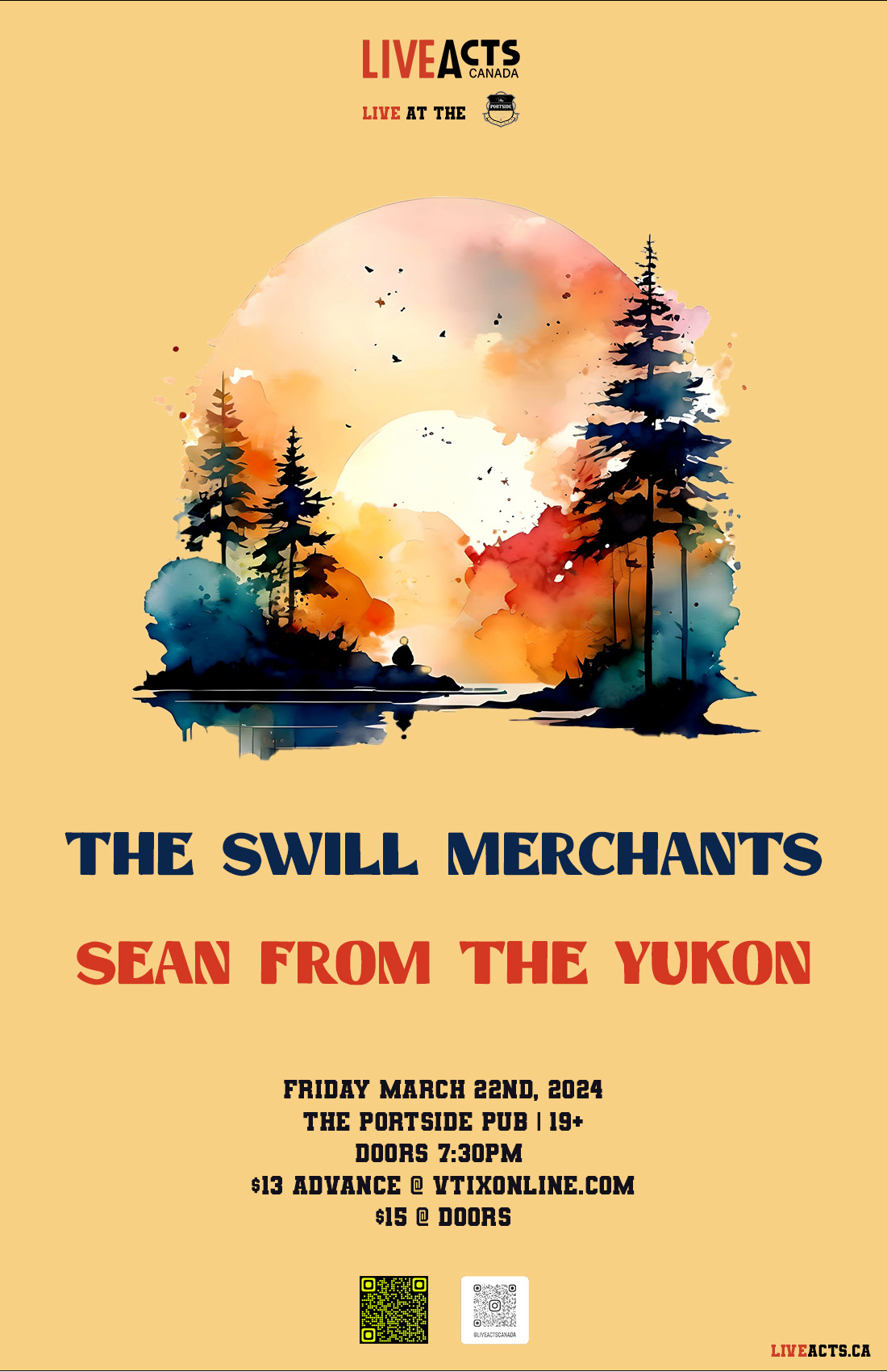 The Swill Merchants w/ Sean From The Yukon