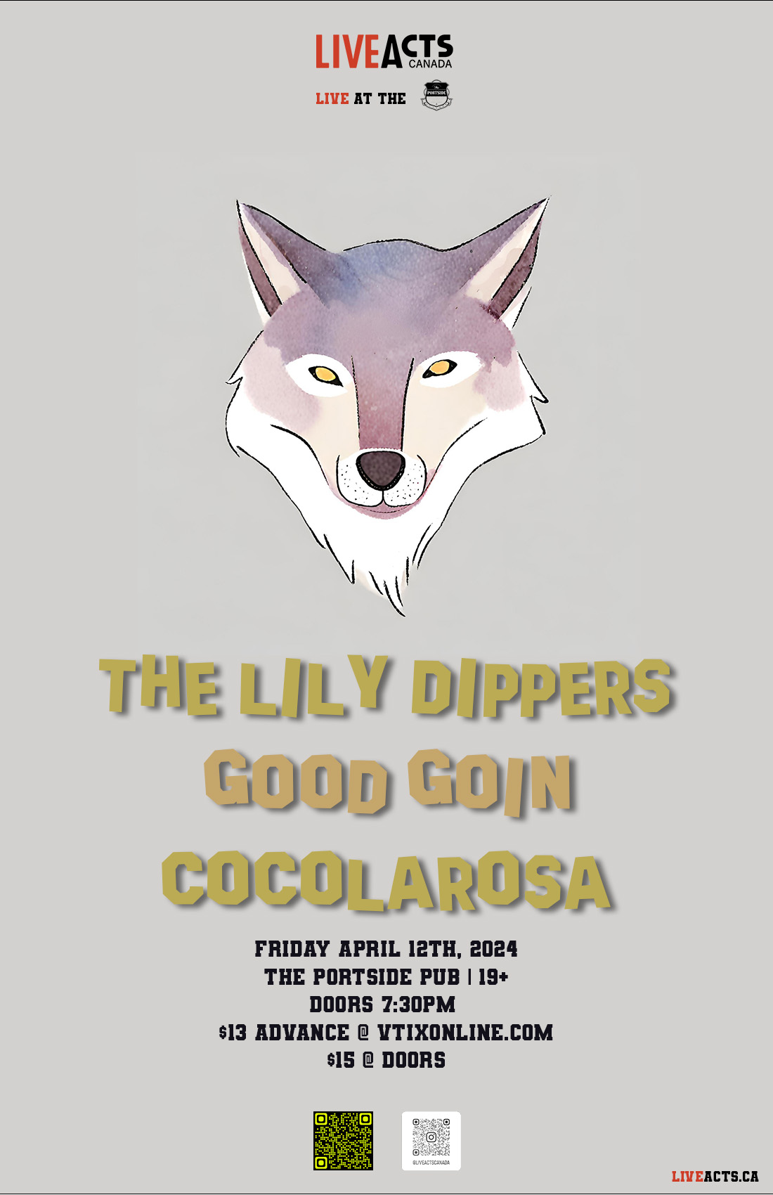 The Lily Dippers w/ Good Goin' and Cocolarosa