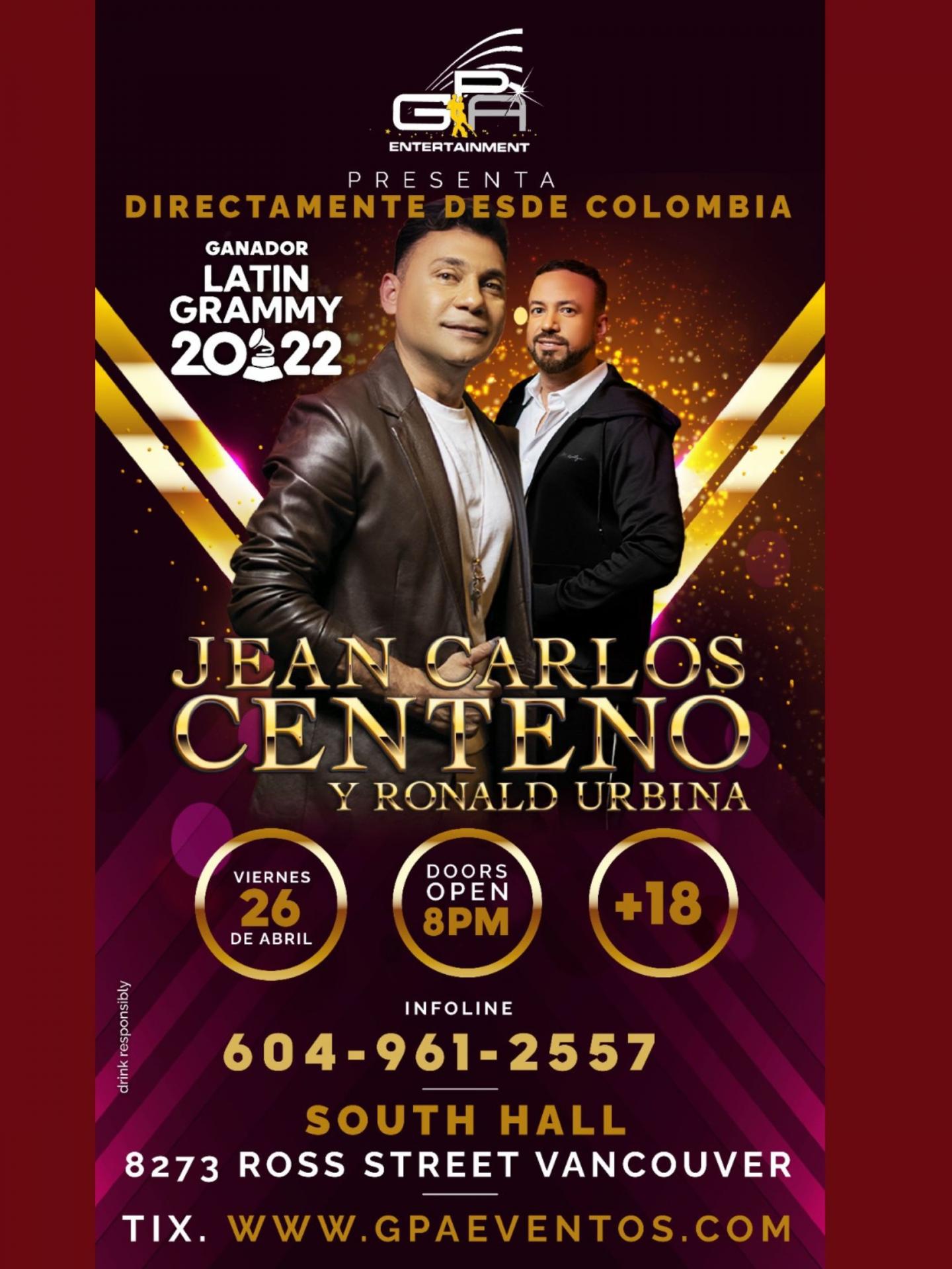 JEAN CARLOS CENTENO & RONALD URBINA