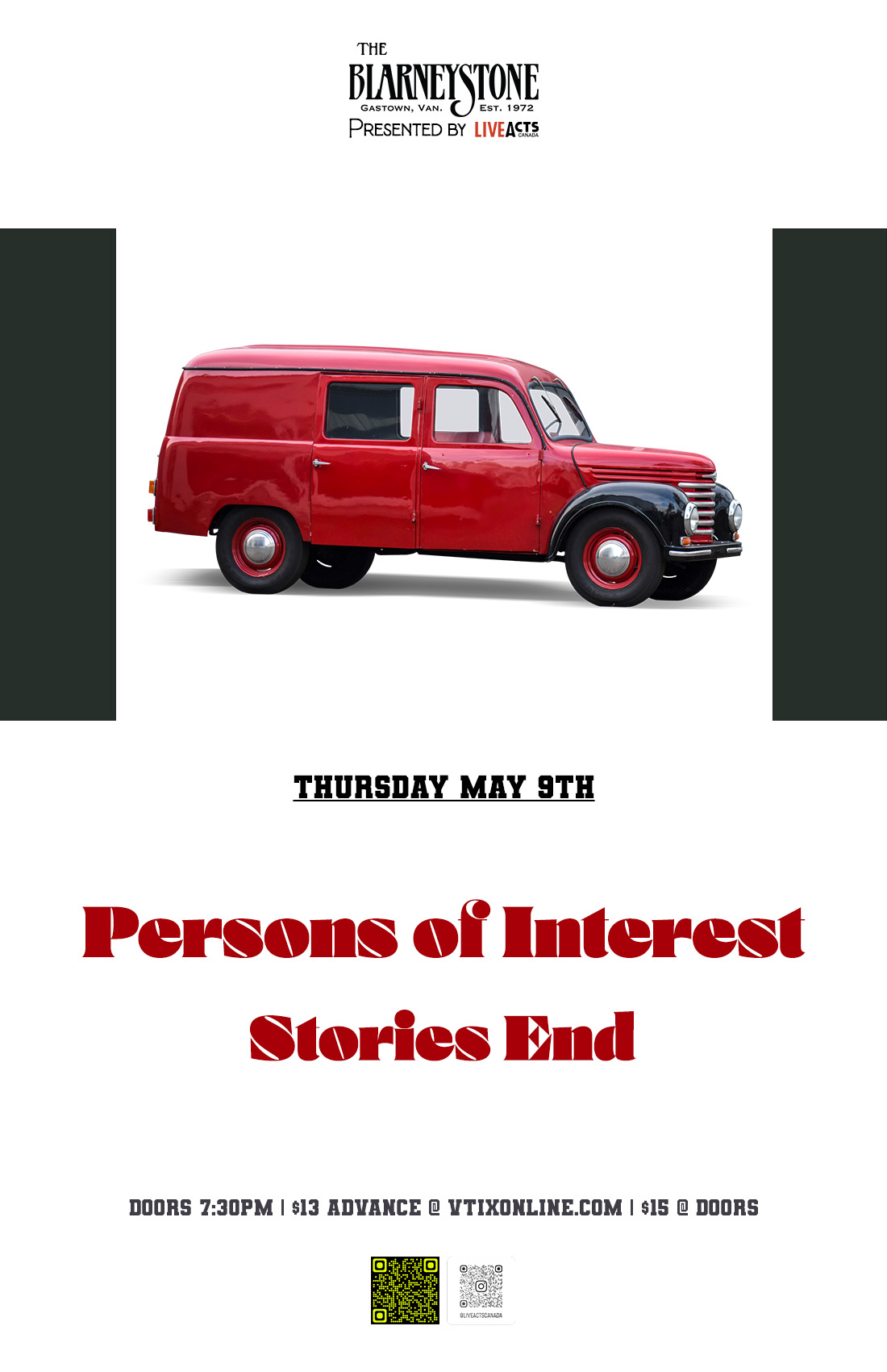 Persons of Interest w/ Stories End