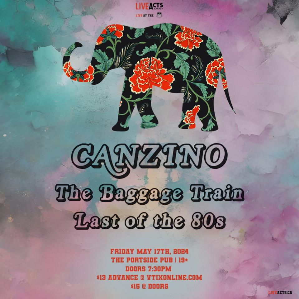 Canzino w/ The Baggage Train and Last of the 80's