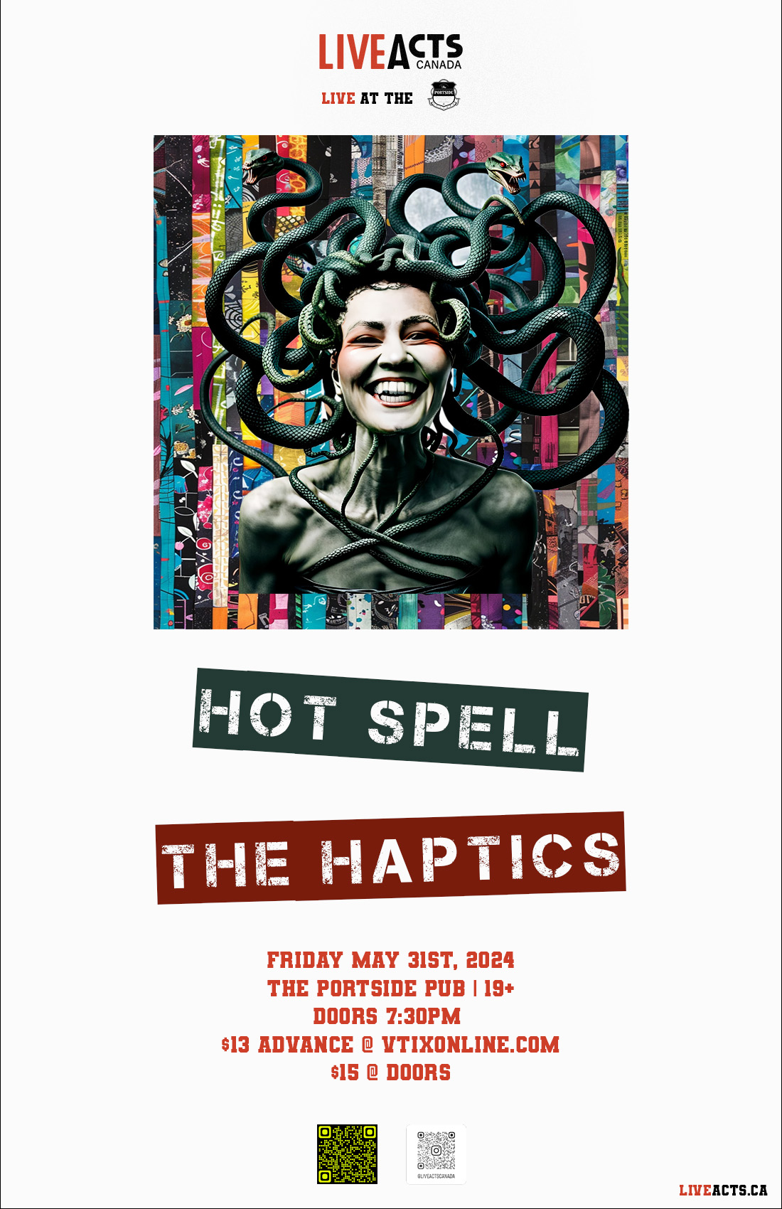 Hot Spell w/ The Haptics