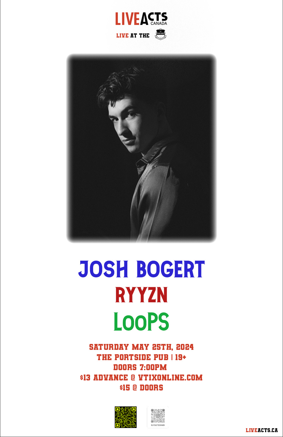 Josh Bogert w/ RYYZN and LooPS