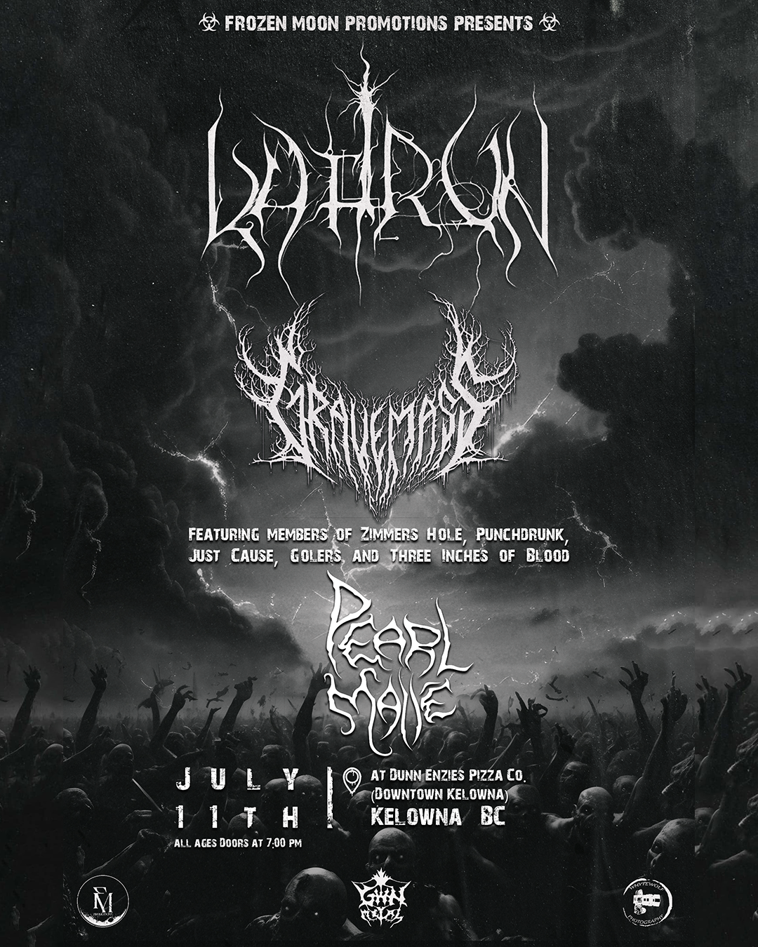 KAFIRUN, GRAVE MASS, & PEARL MALLÊ (YLW)