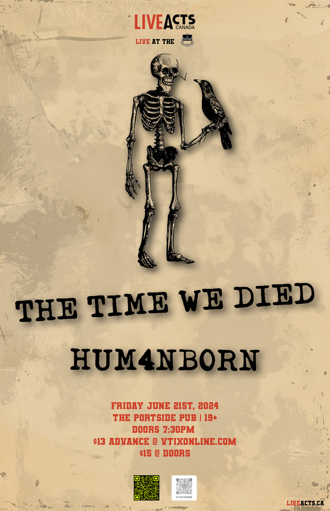 The Time We Died w/ HUM4NB0RN