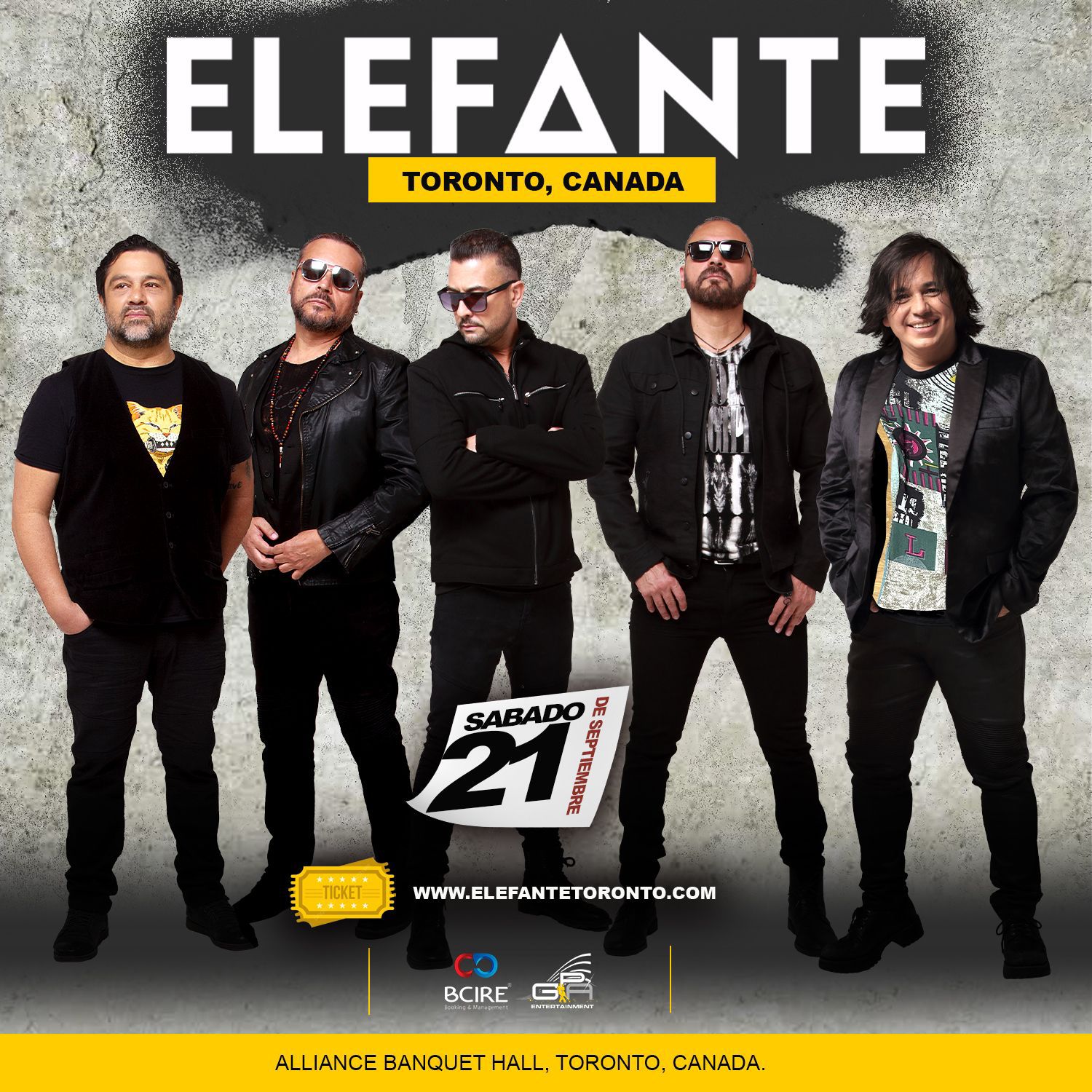 ELEFANTE EN CONCIERTO (DO NOT USE) (VENUE CHANGE)