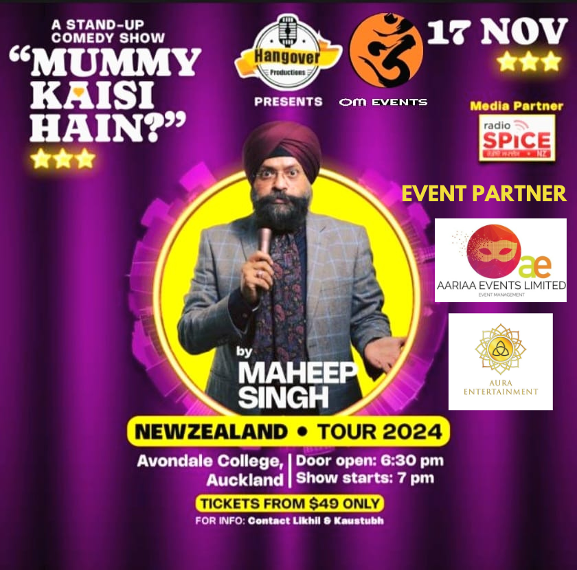 Maheep Singh -Live in Auckland