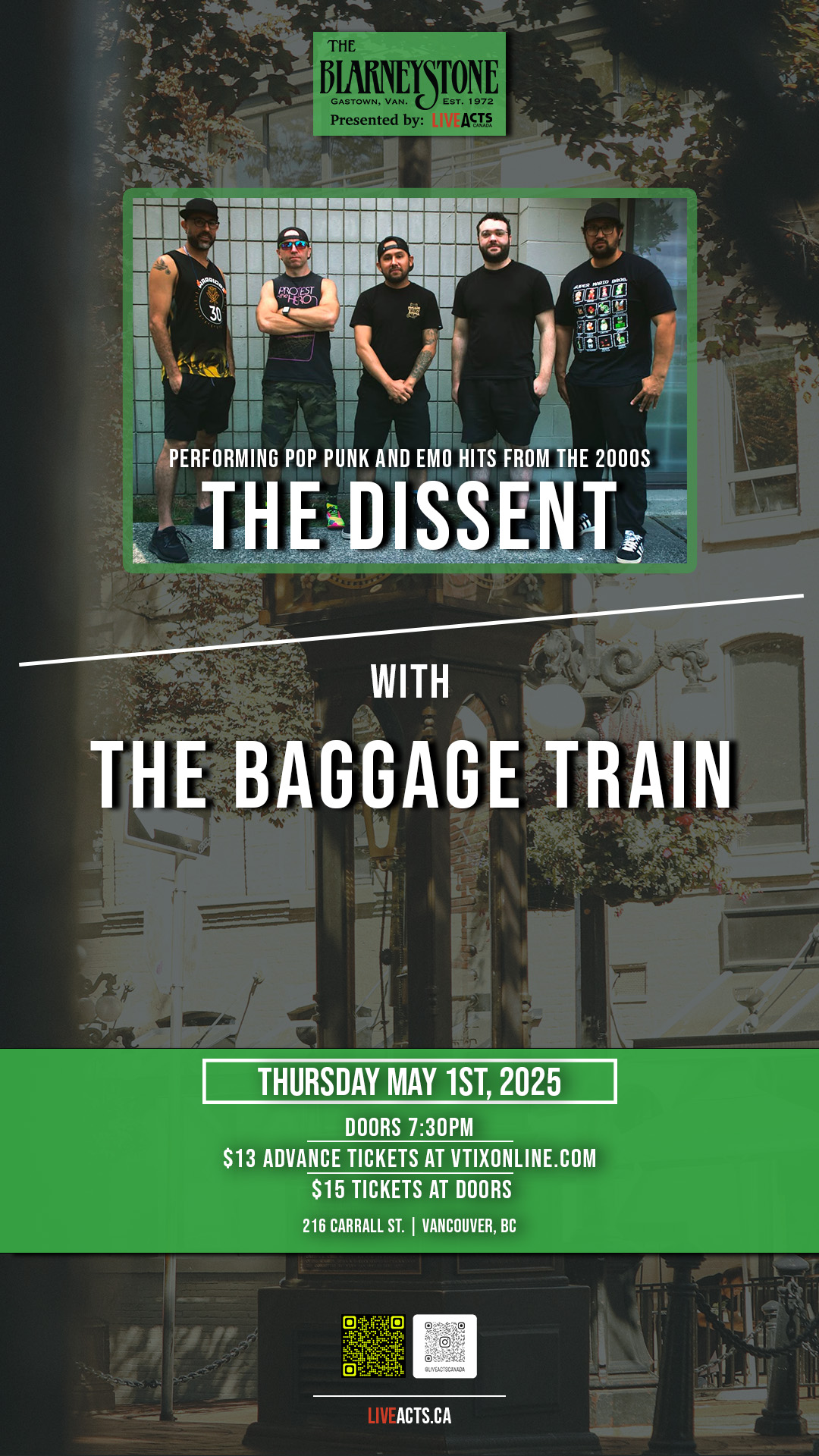 The Dissent w/ The Baggage Train