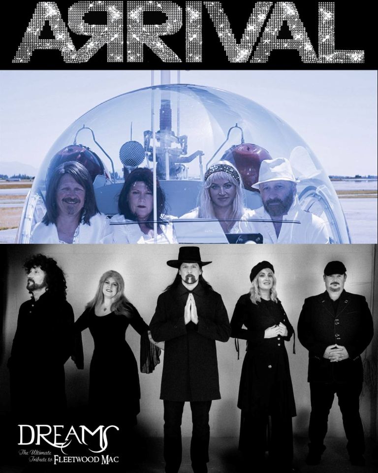 Abba/Fleetwood Mac combo Arrival and Dreams
