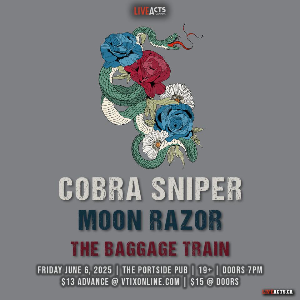 The Dissent w/ Cobra Sniper, The Baggage Train