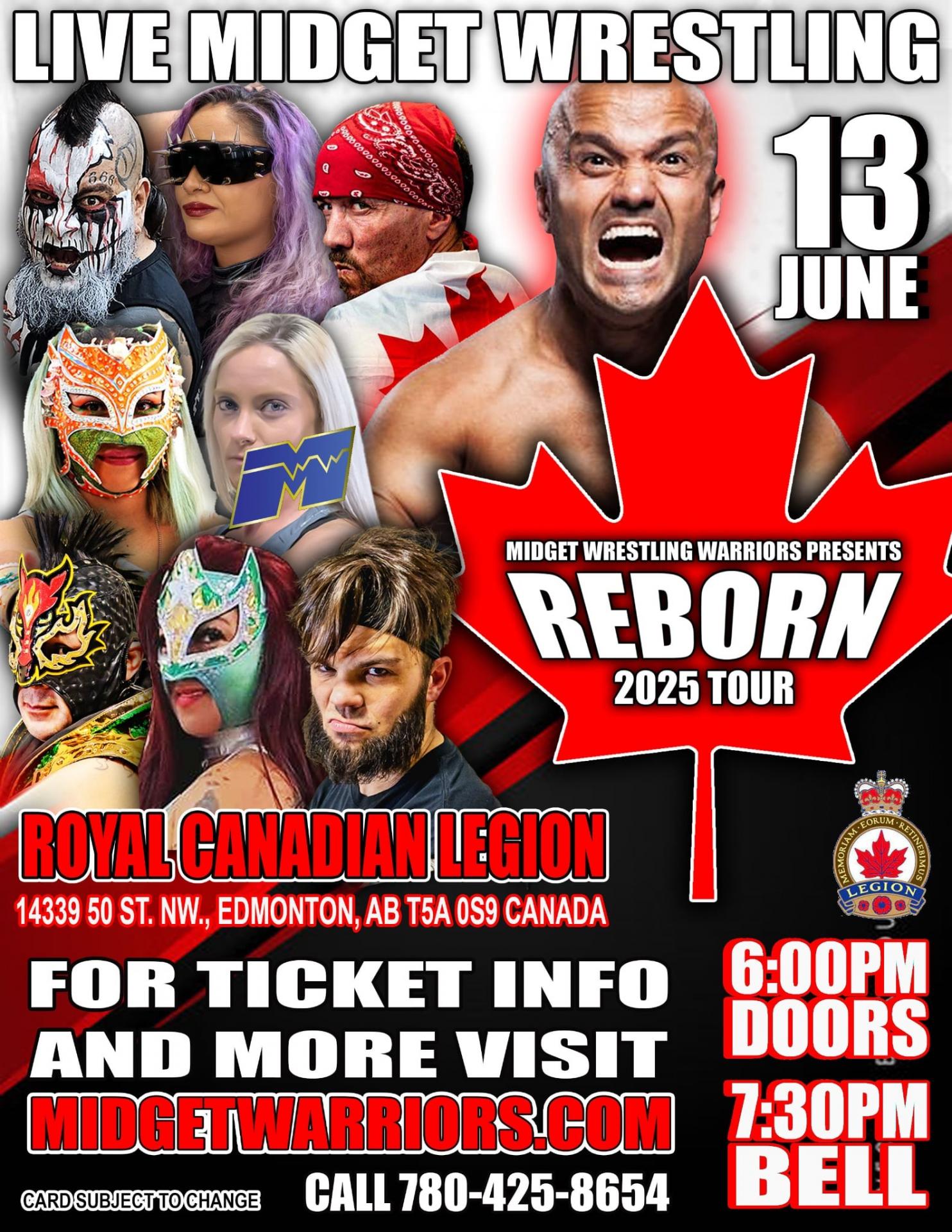 THE REBORN TOUR 2025