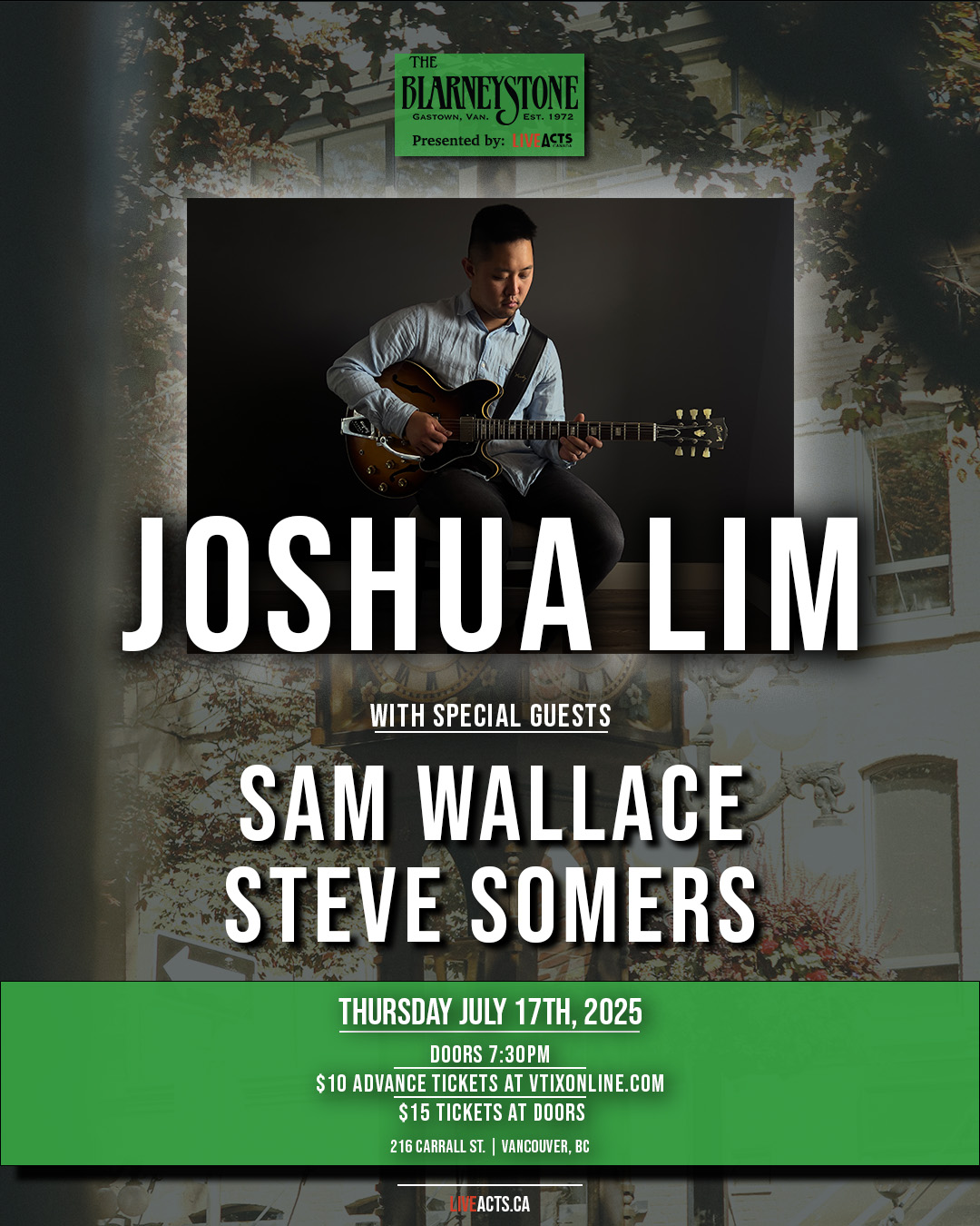 Joshua Lim w/ Sam Wallace, Steve Somers