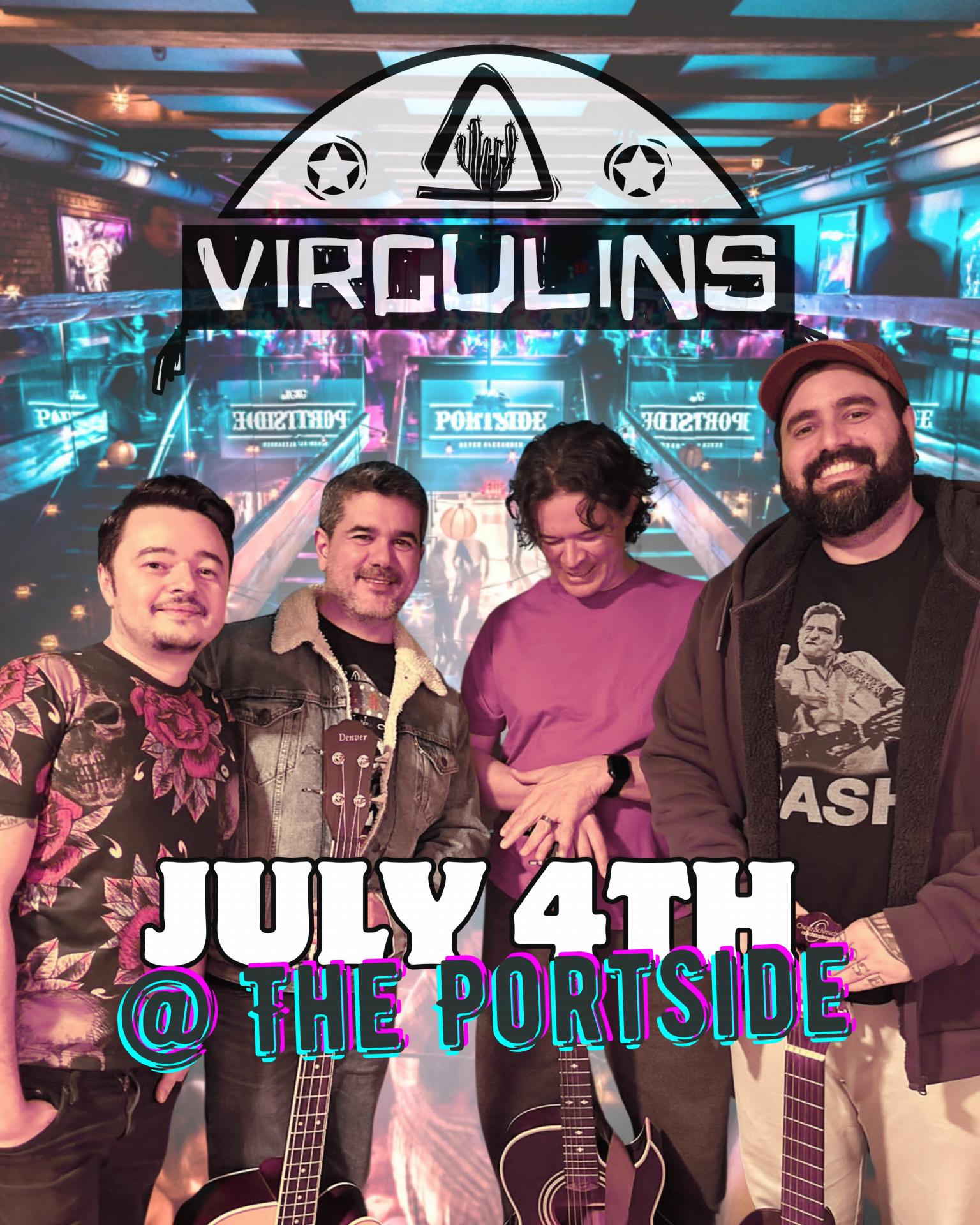 Virgulins Live at The Portside Pub